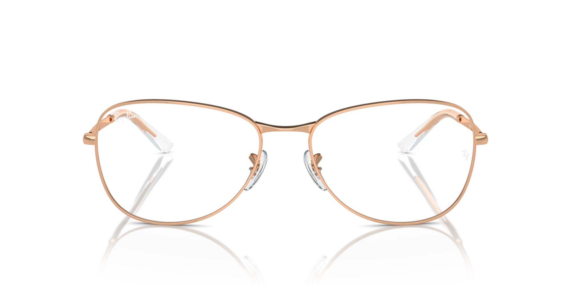 Ray - Ban RX3733V 3094 Montature da vista Metallo Oro Trasparente Pilot Normale - immagine 3