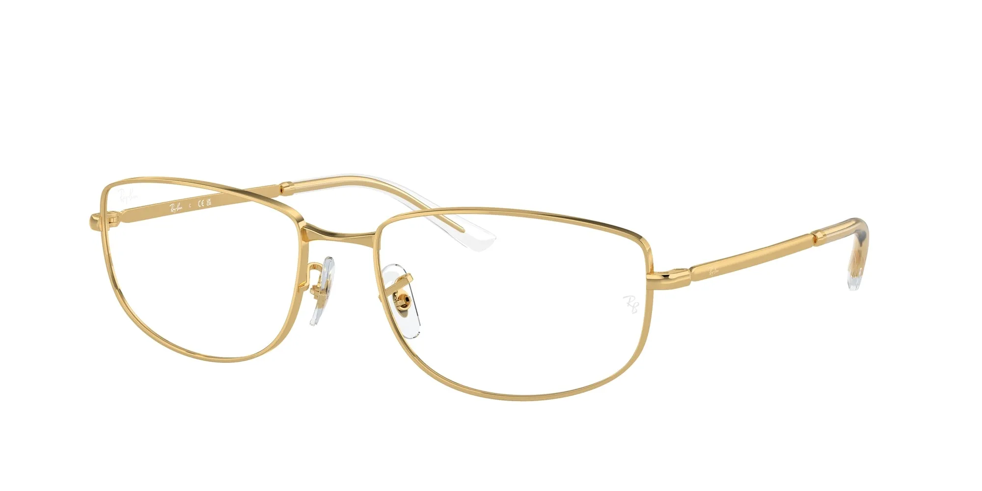 Ray - Ban RX3732V 2500 Montature da vista Metallo Oro Trasparente Geometrica Normale - immagine 1