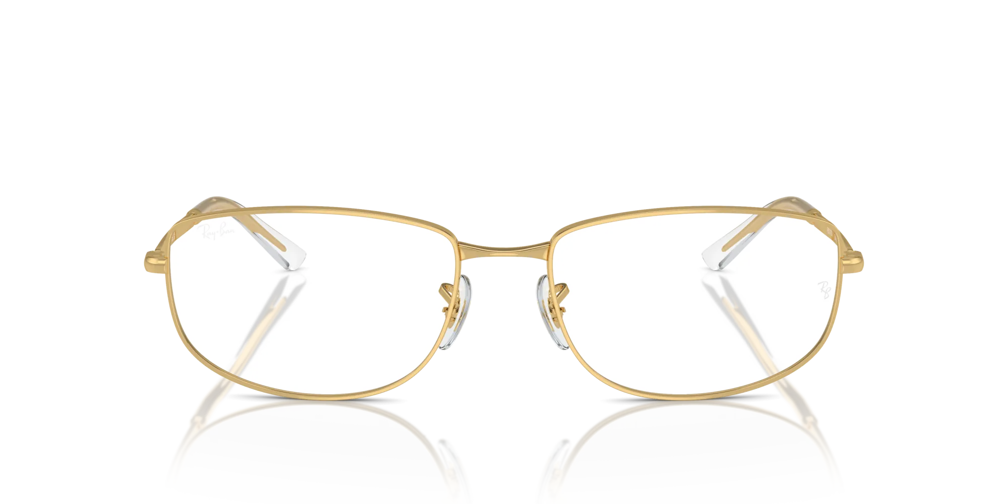 Ray - Ban RX3732V 2500 Montature da vista Metallo Oro Trasparente Geometrica Normale - immagine 3