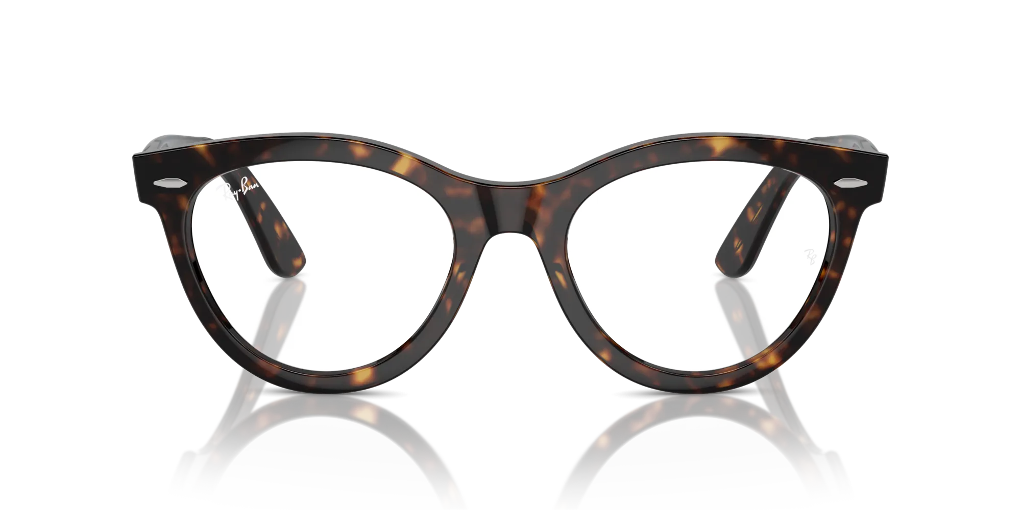 Ray - Ban RX2241V WAYFARER WAY 2012 Montature da vista Acetato Tartaruga Trasparente Rotonda Normale - immagine 3