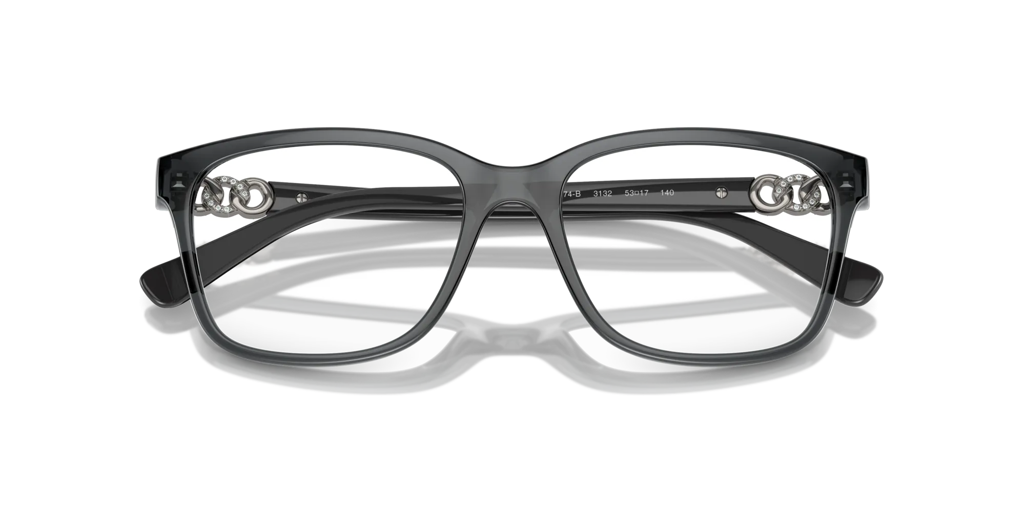 VOGUE EYEWEAR VO5574B 3132 Montature da vista Nylon Grigio Pillow Normale - immagine 2