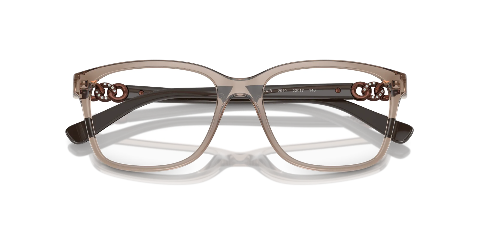 VOGUE EYEWEAR VO5574B 2940 Montature da vista Nylon Marrone Pillow Normale - immagine 2