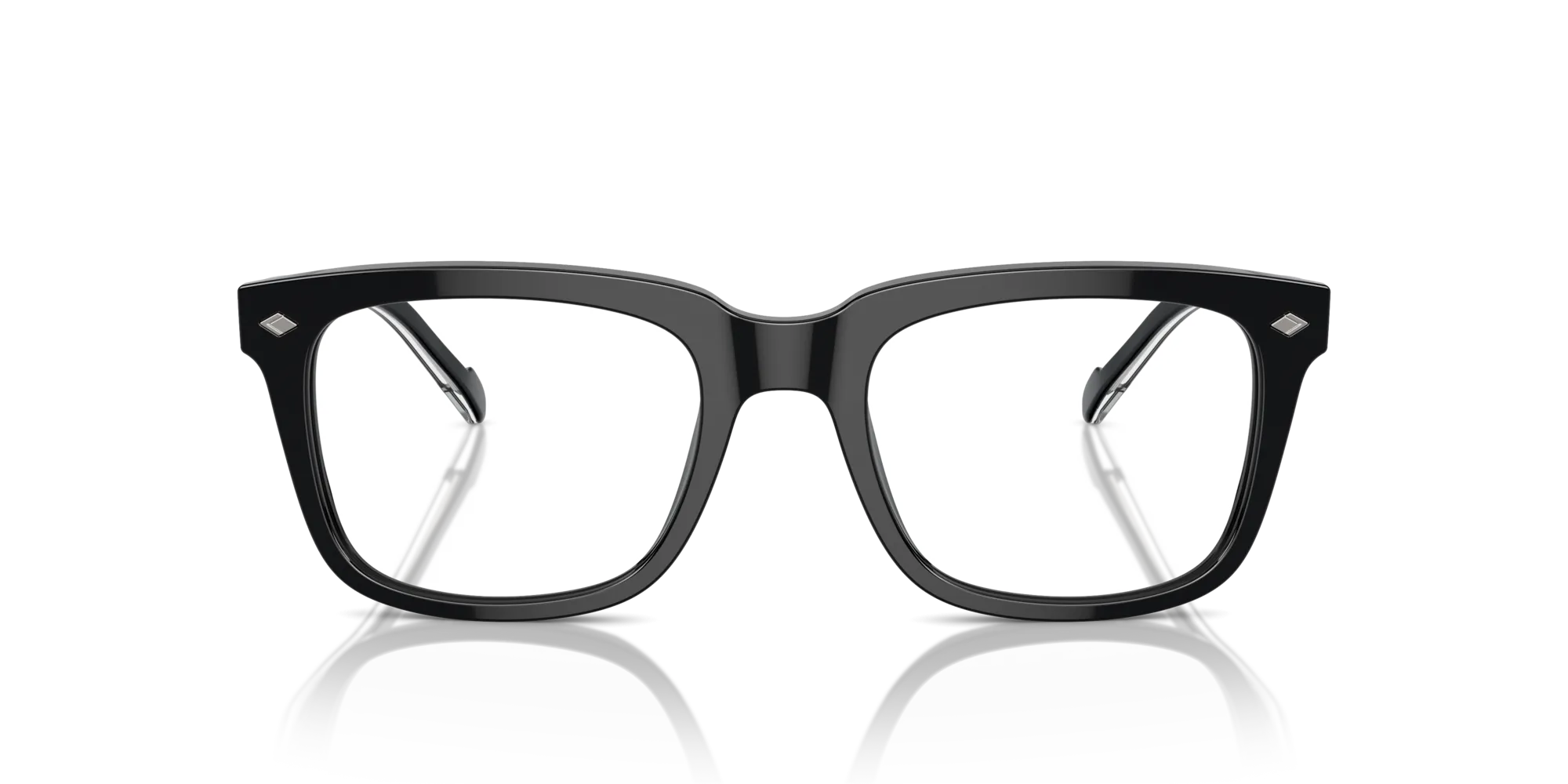 VOGUE EYEWEAR VO5572 W44 Montature da vista Acetato Nero Pillow Normale - immagine 3