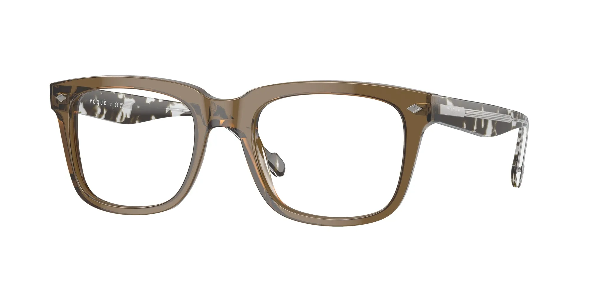 VOGUE EYEWEAR VO5572 3144 Montature da vista Acetato Verde Pillow Normale - immagine 1