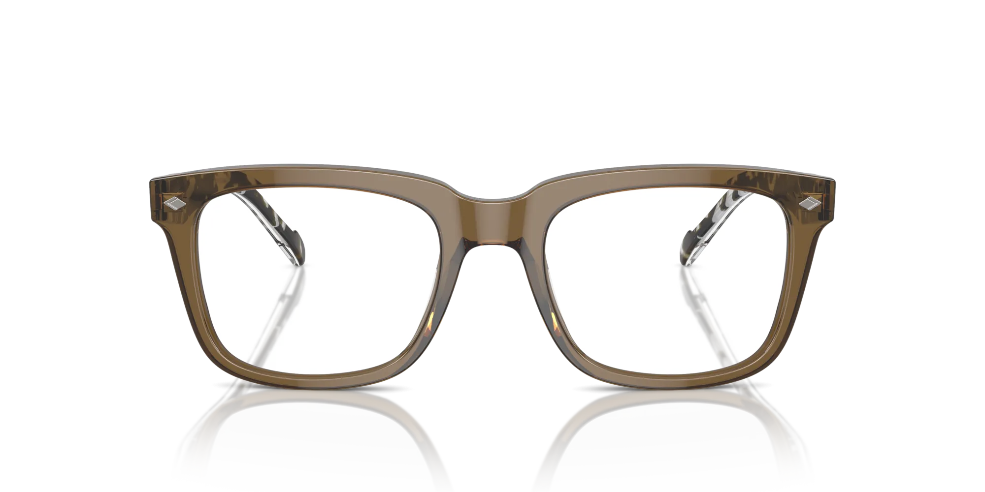 VOGUE EYEWEAR VO5572 3144 Montature da vista Acetato Verde Pillow Normale - immagine 3