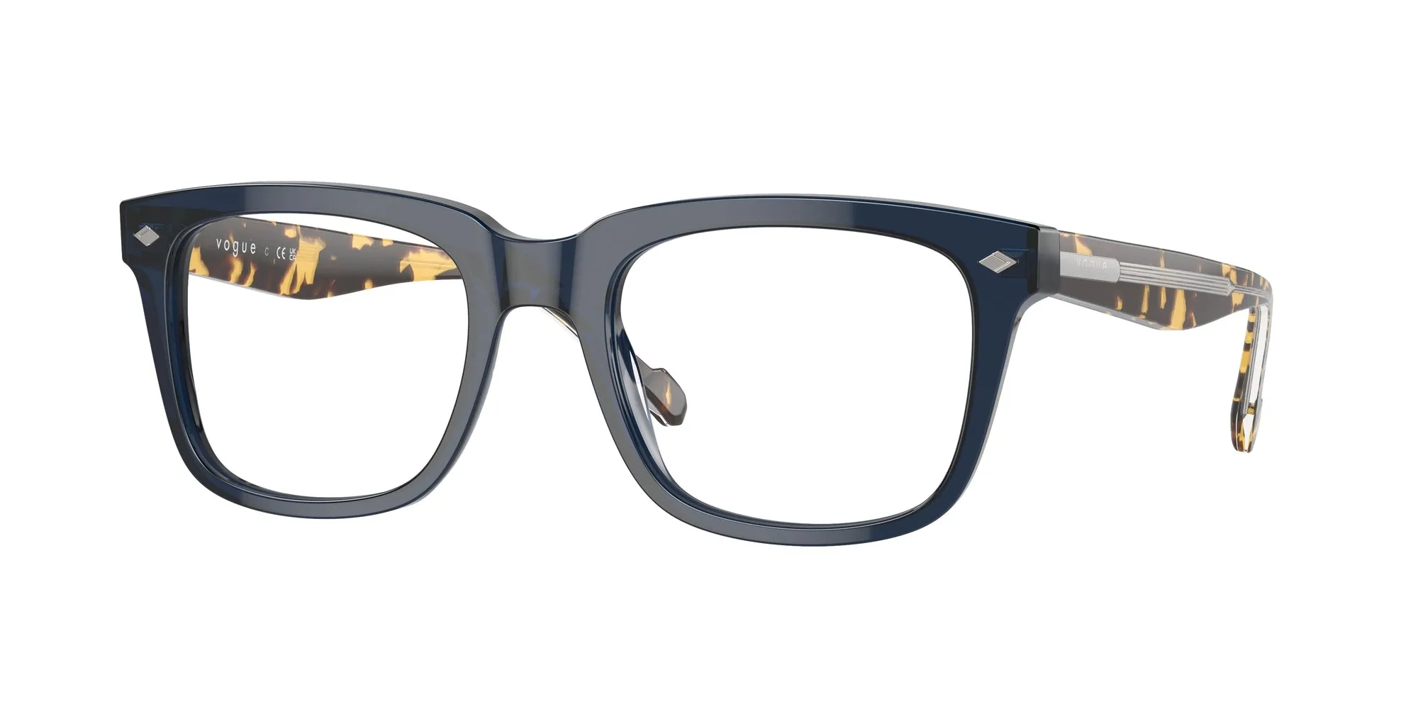 VOGUE EYEWEAR VO5572 3143 Montature da vista Acetato Blu Pillow Normale - immagine 1