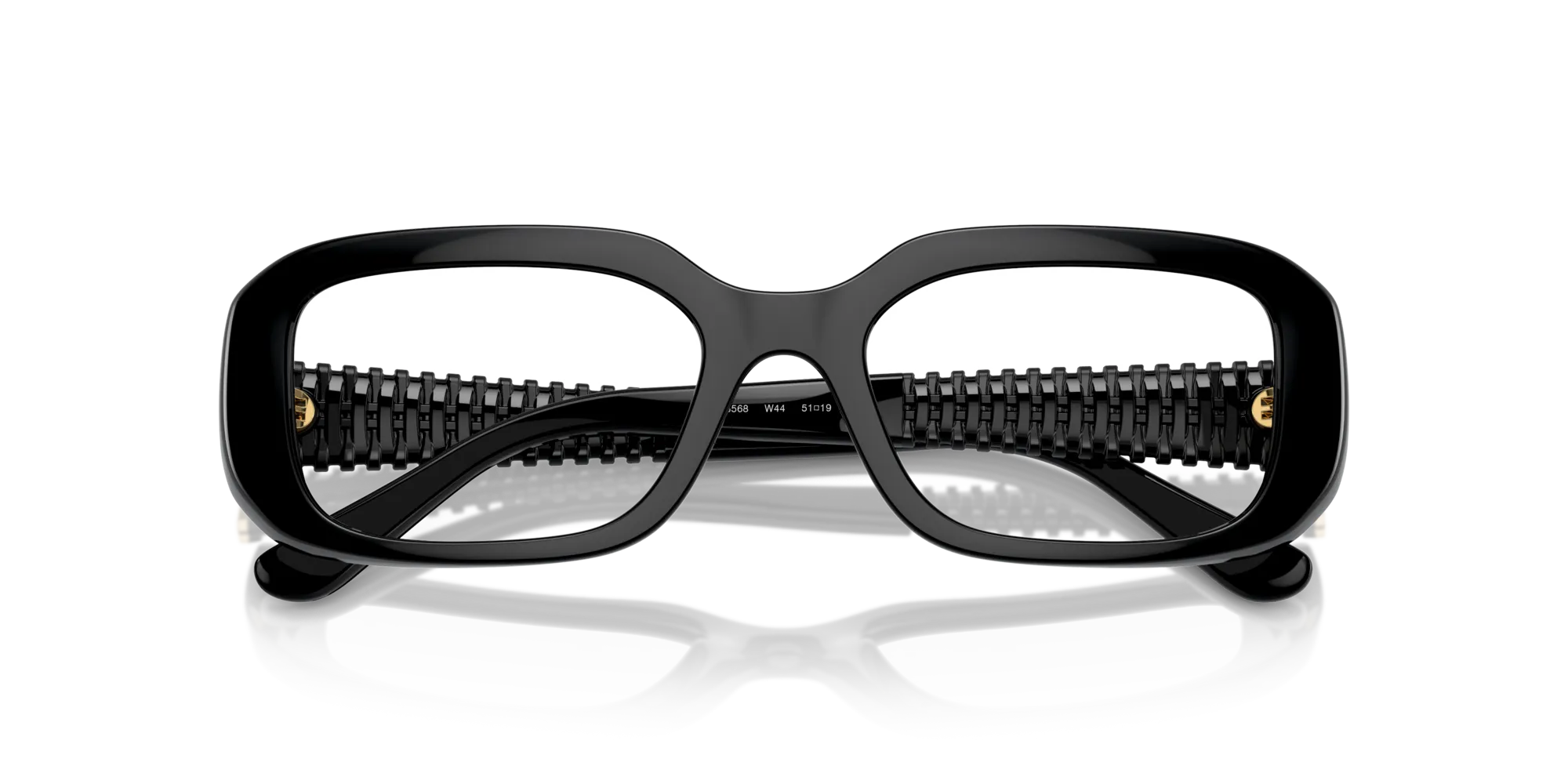 VOGUE EYEWEAR VO5568 W44 Montature da vista Nylon Nero Pillow Normale - immagine 2