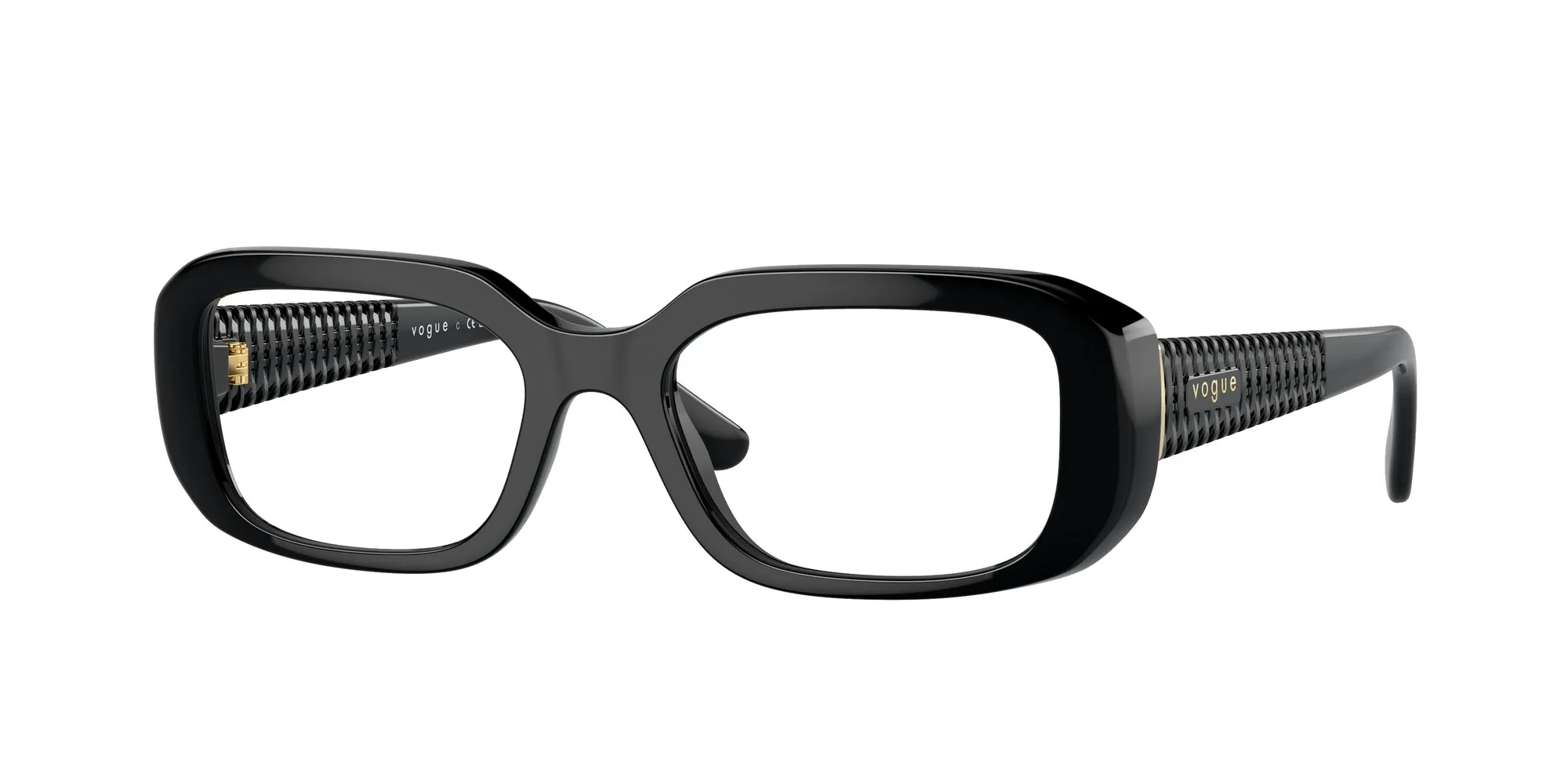 VOGUE EYEWEAR VO5568 W44 Montature da vista Nylon Nero Pillow Normale - immagine 1