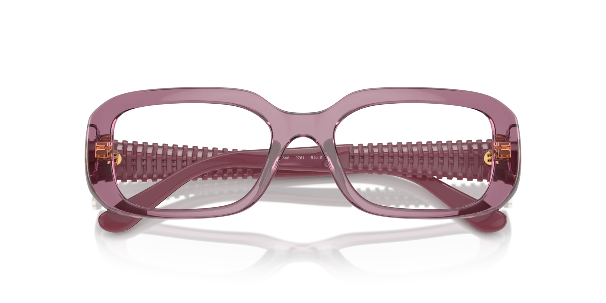VOGUE EYEWEAR VO5568 2761 Montature da vista Nylon Viola Pillow Normale - immagine 2