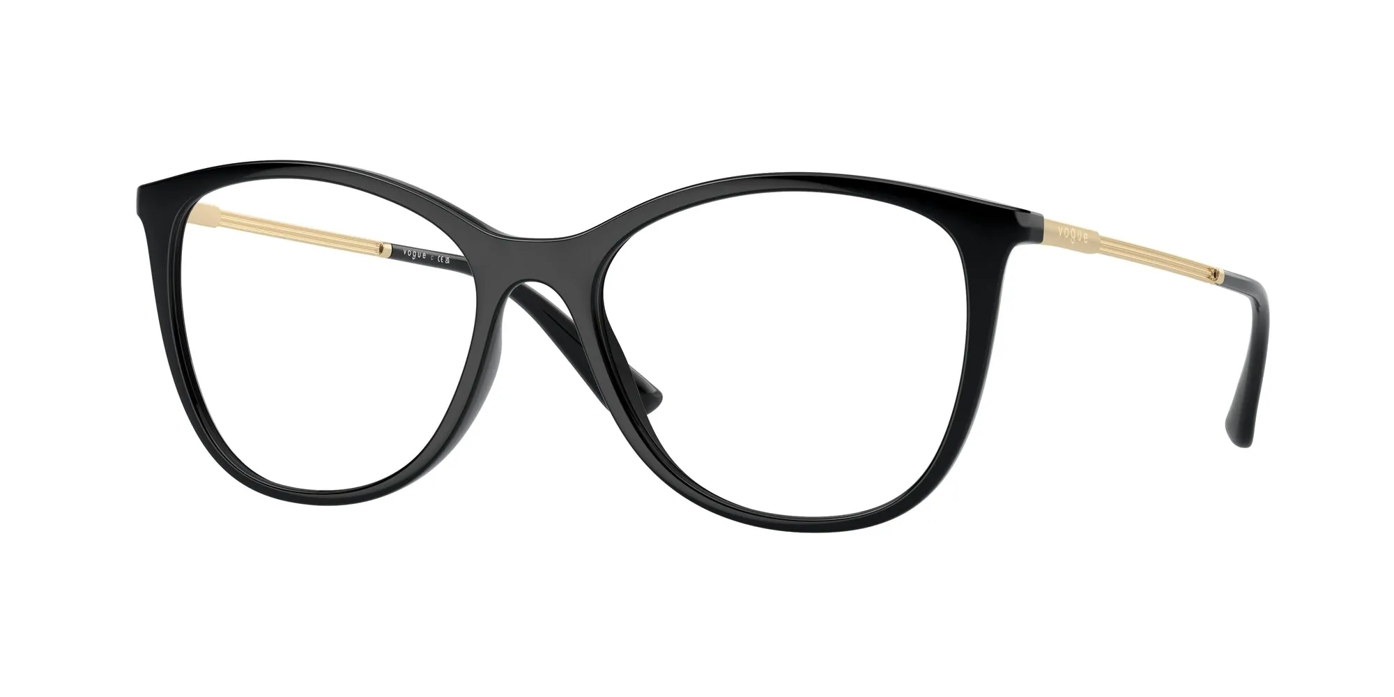 VOGUE EYEWEAR VO5562 W44 Montature da vista Iniettato Nero Pantos Normale - immagine 1