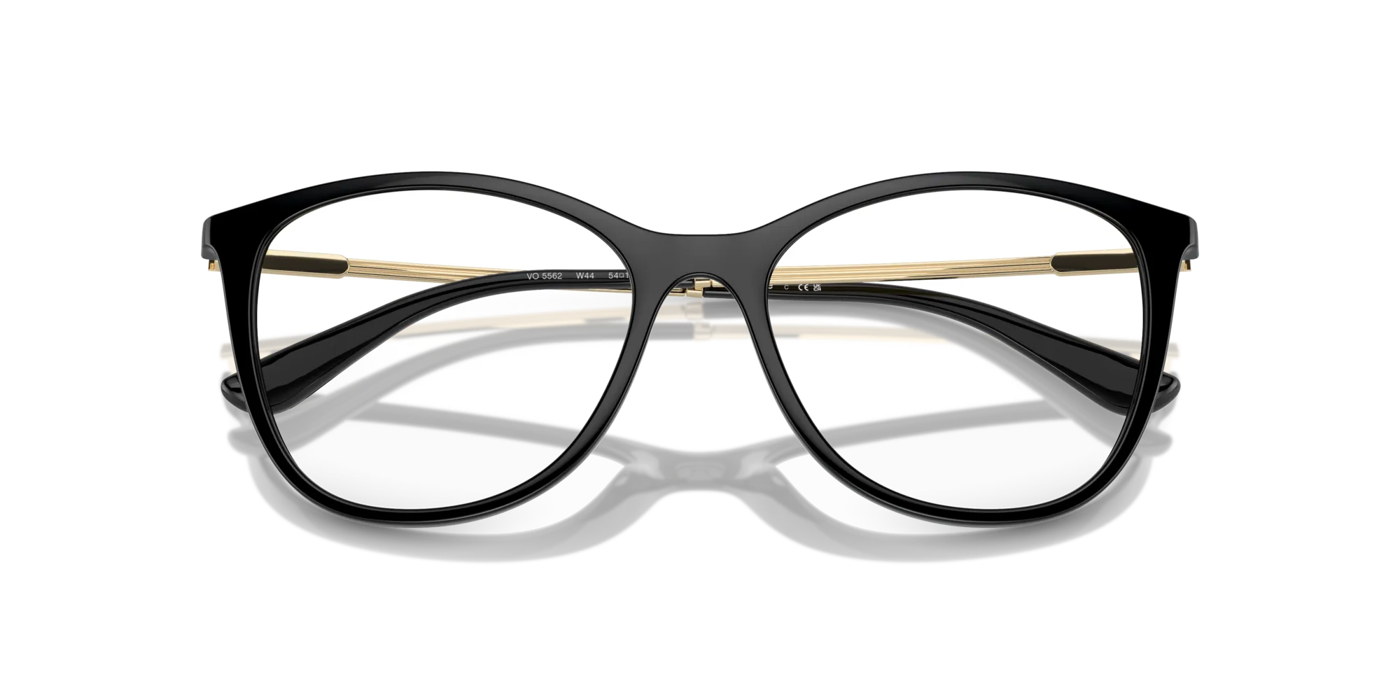 VOGUE EYEWEAR VO5562 W44 Montature da vista Iniettato Nero Pantos Normale - immagine 2