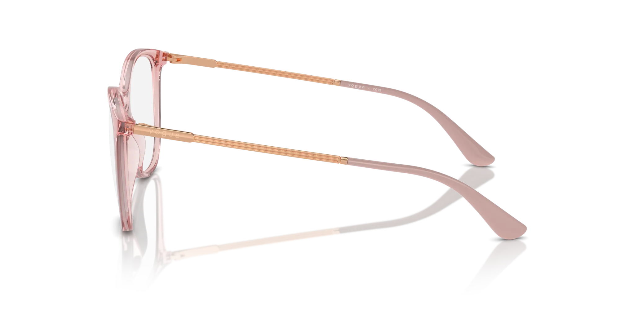 VOGUE EYEWEAR VO5562 2939 Montature da vista Iniettato Rosa Pantos Normale - immagine 4
