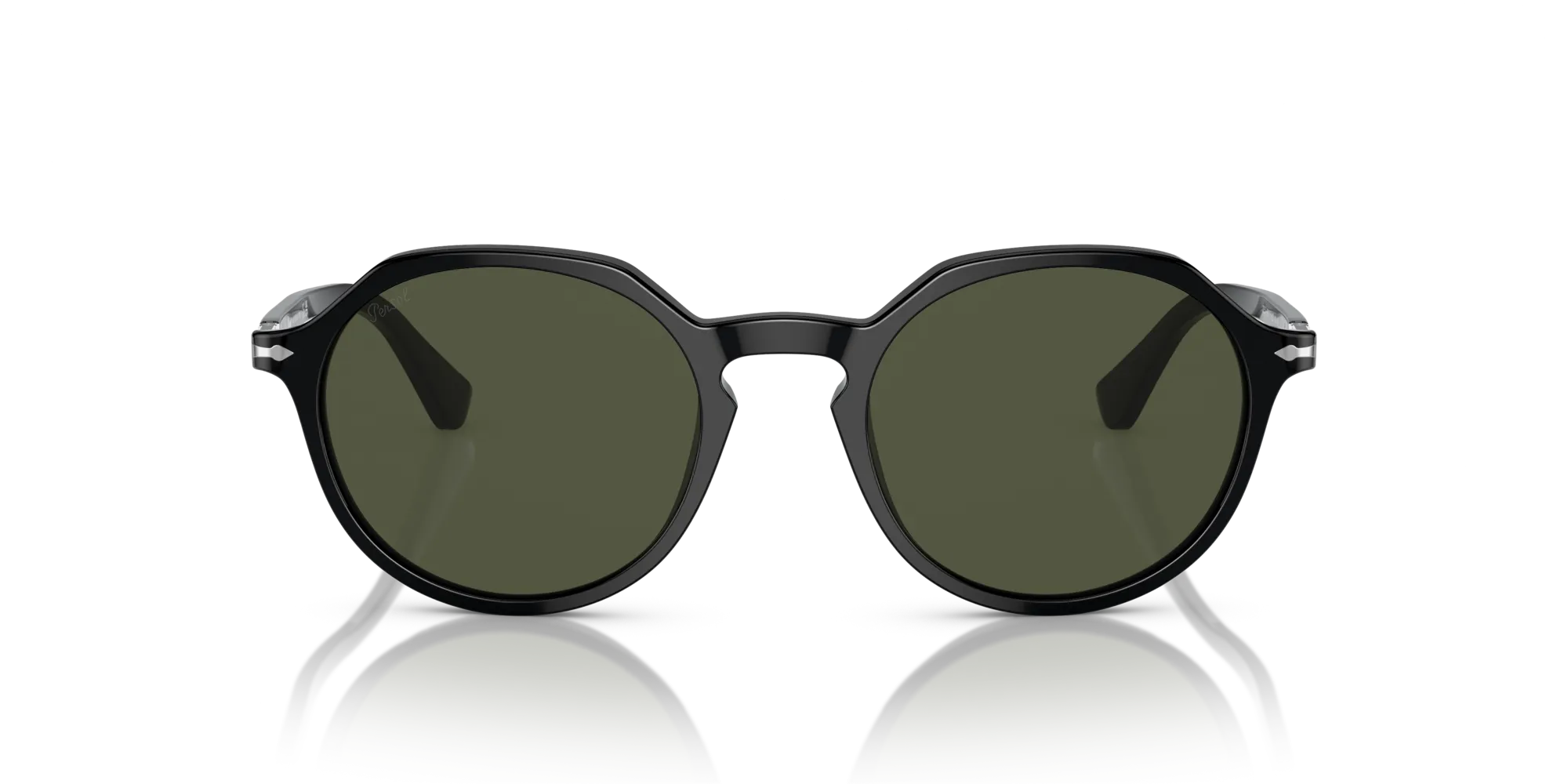 Persol PO3255S 95/31 Occhiali da sole Plastica Nero Verde Pantos - immagine 3