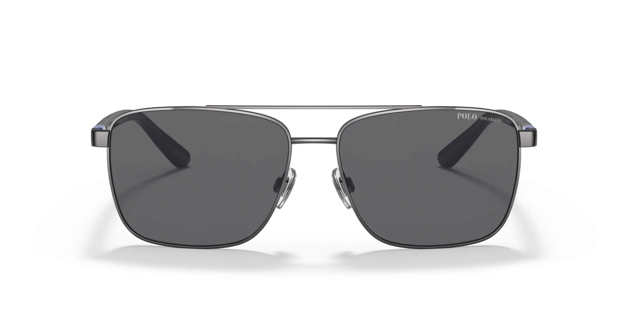 Polo Ralph Lauren PH3137 900281 Occhiali da sole Metallo Grigio Grigio Squadrata Polarizzata - immagine 3