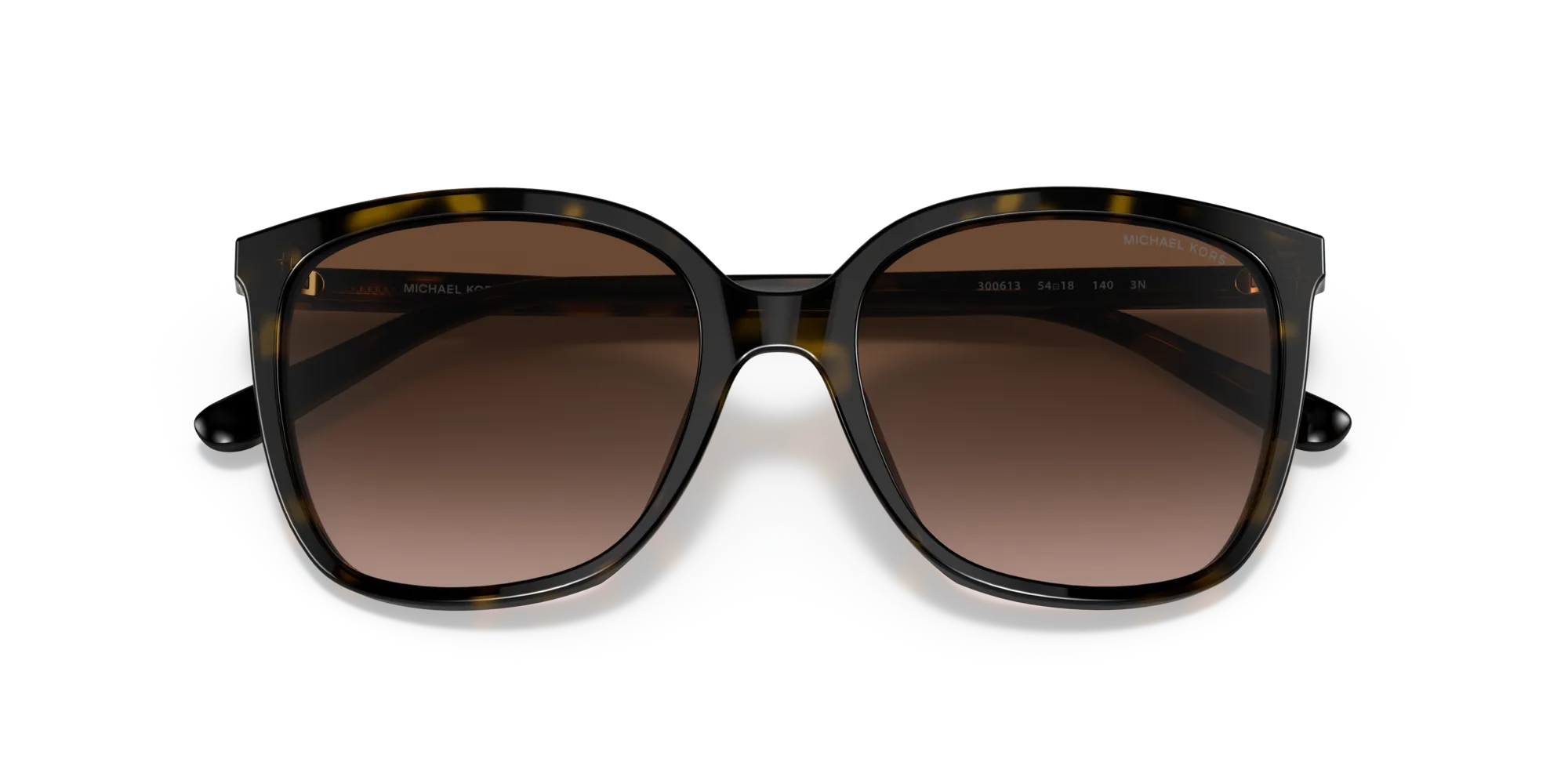 Michael Kors MK2137U ANAHEIM 300613 Occhiali da sole Acetato Tartaruga Marrone Squadrata Normale Sfumato - immagine 2