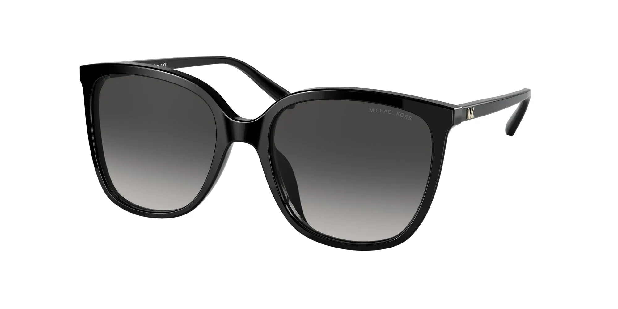 Michael Kors MK2137U ANAHEIM 30058G Occhiali da sole Acetato Nero Grigio Squadrata Normale Sfumato - immagine 1