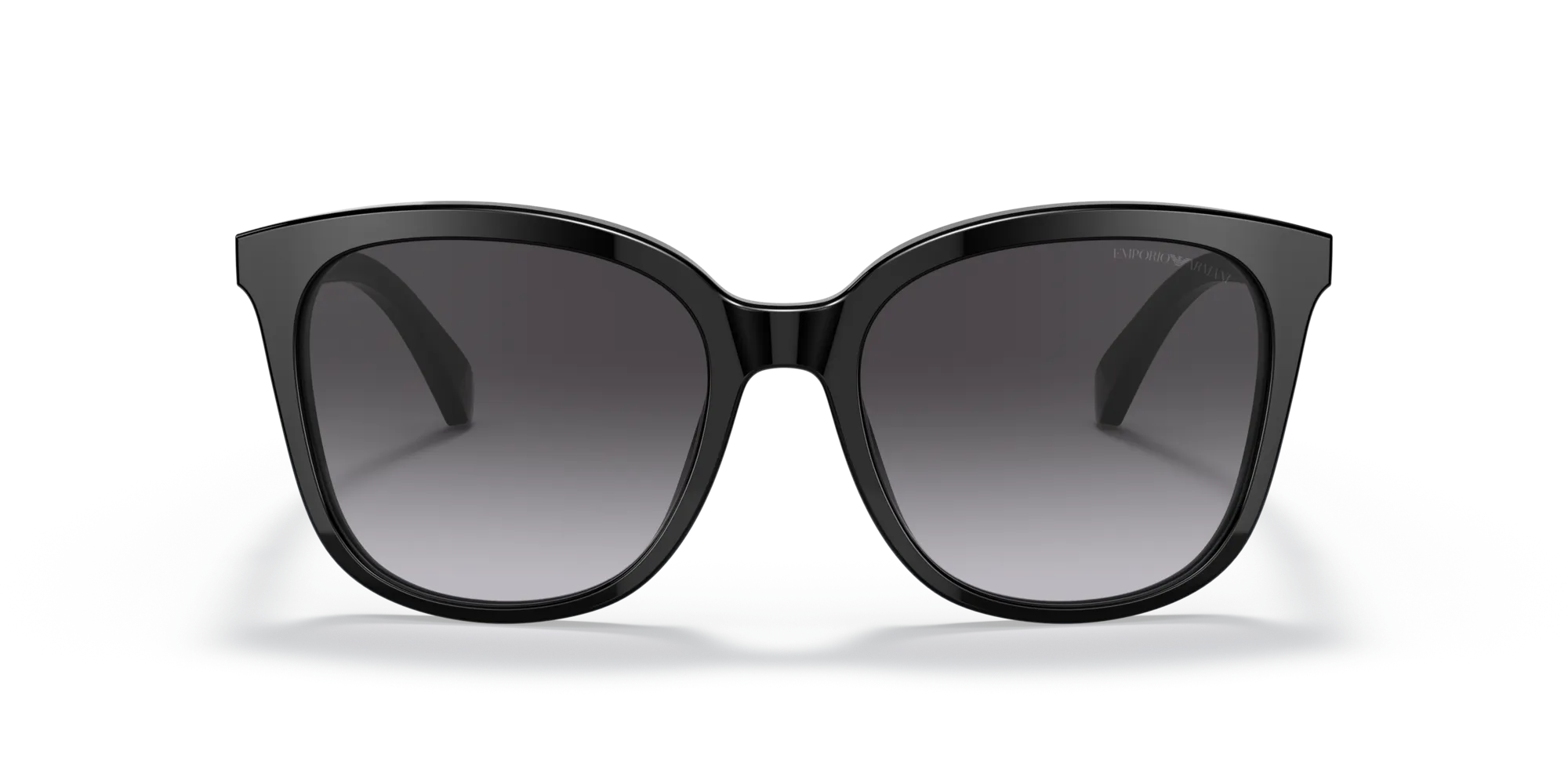Emporio Armani EA4157 50178G Occhiali da sole Plastica Nero Grigio Squadrata Sfumato - immagine 3