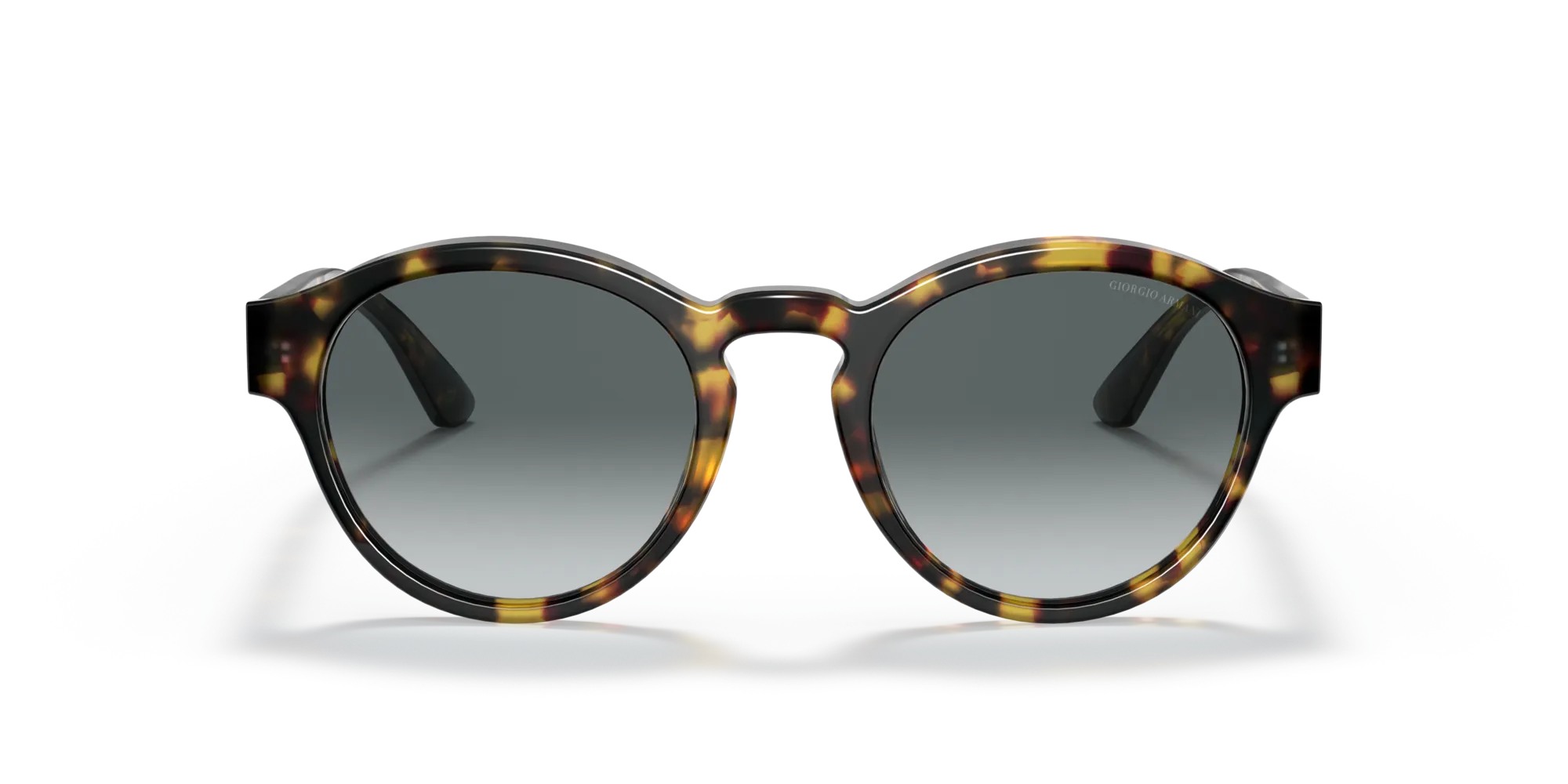 Giorgio Armani AR8146 587486 Occhiali da sole Acetato Tartaruga Blu Pantos Normale Sfumato - immagine 3