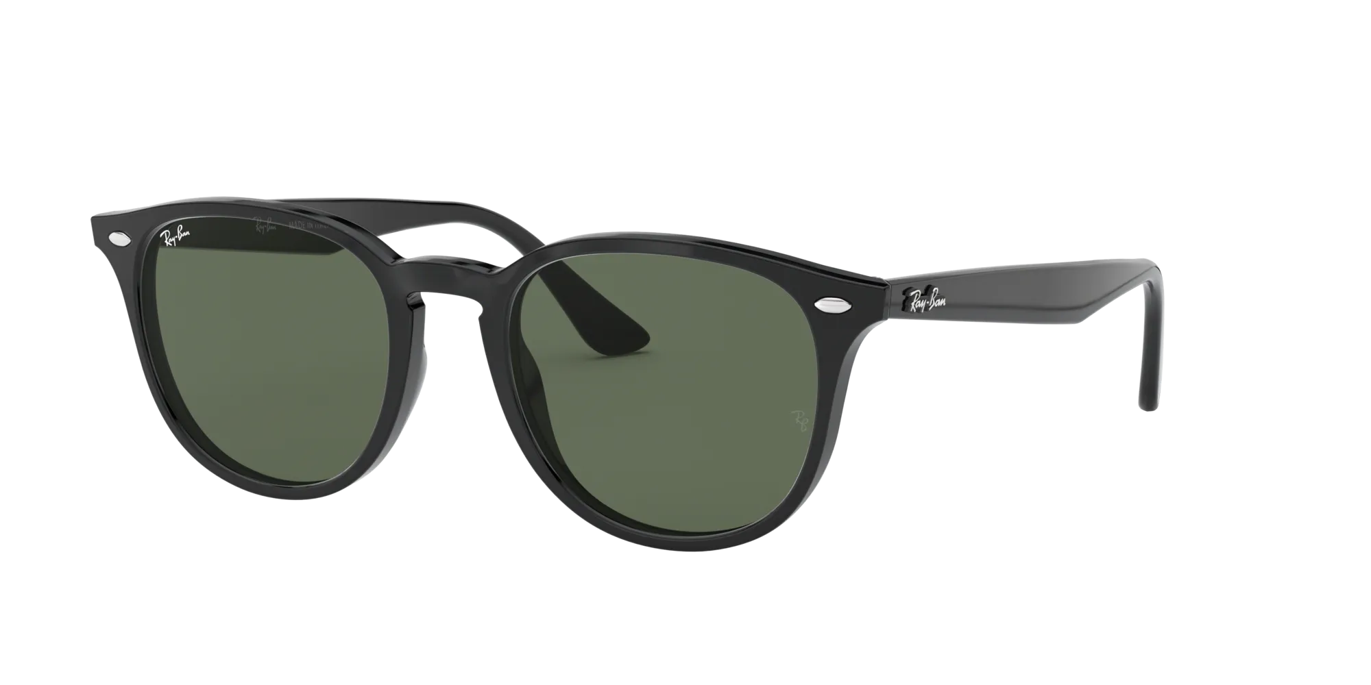 Ray - Ban RB4259F 601/71 Occhiali da sole Acetato Nero Verde Pantos Normale - immagine 1