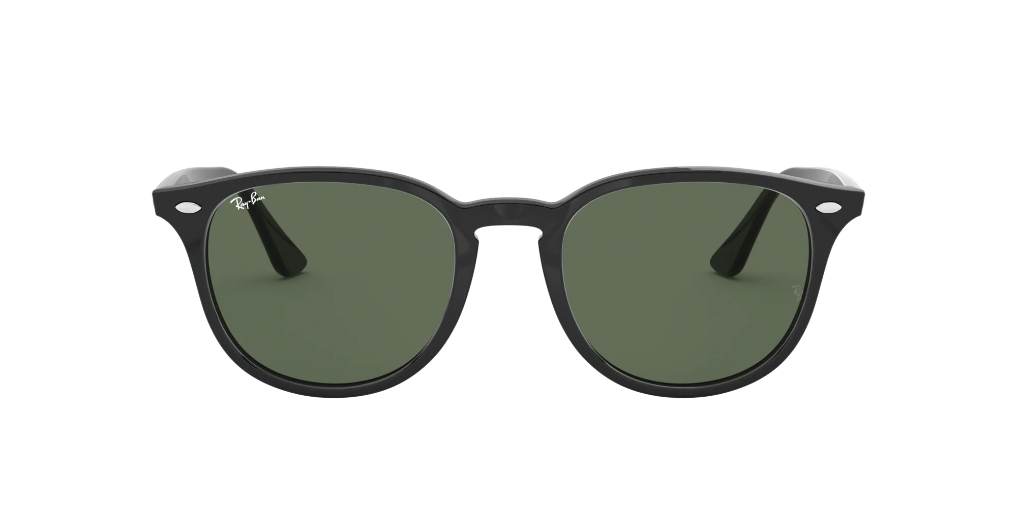 Ray - Ban RB4259F 601/71 Occhiali da sole Acetato Nero Verde Pantos Normale - immagine 2