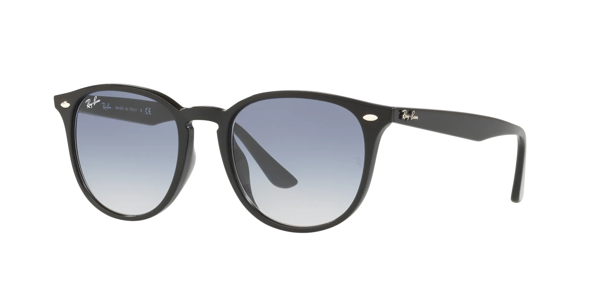 Ray - Ban RB4259F 601/19 Occhiali da sole Acetato Nero Blu Pantos Normale Sfumato - immagine 1