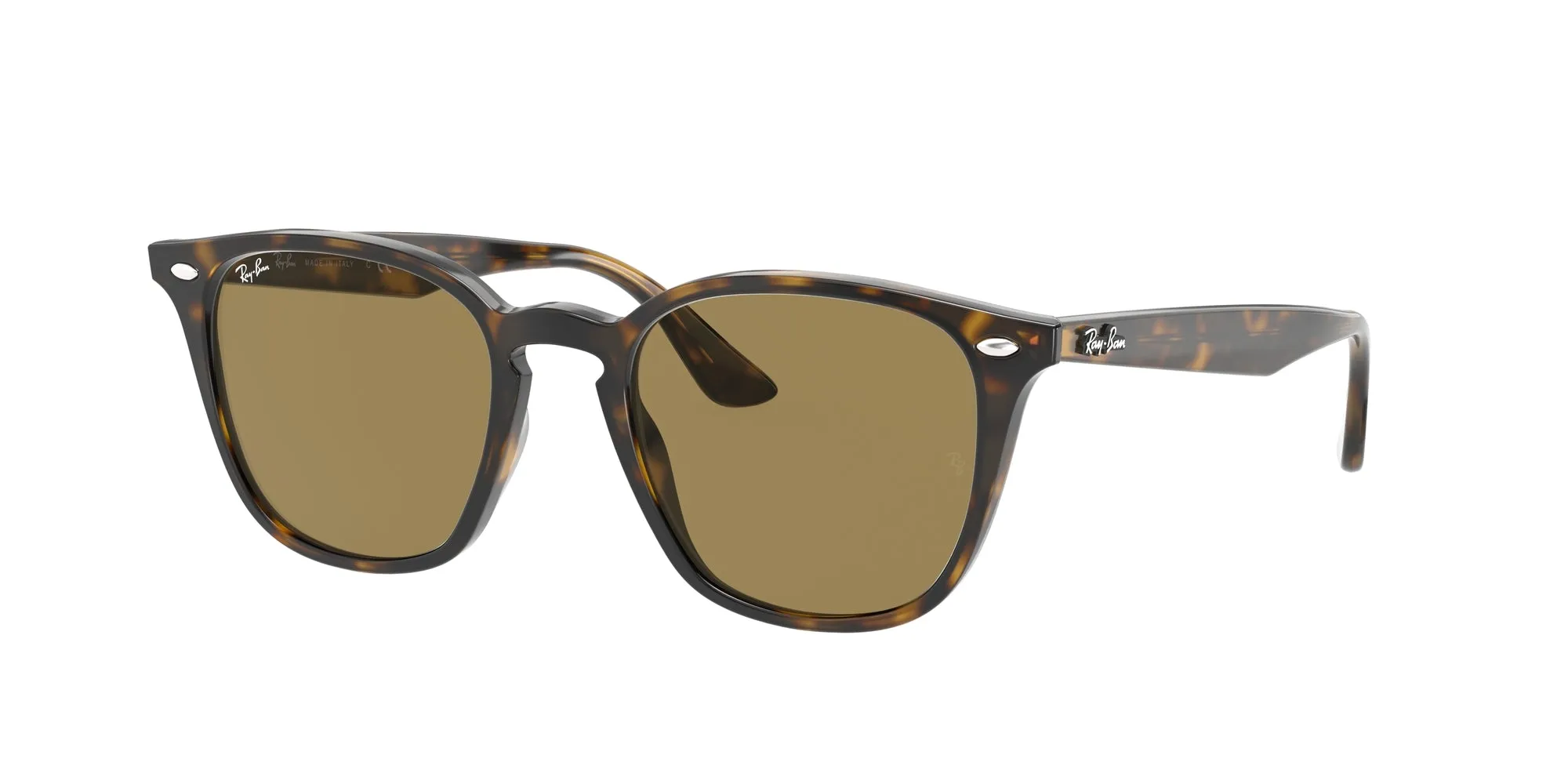 Ray - Ban RB4258F 710/73 Occhiali da sole Acetato Tartaruga Marrone Squadrata Normale - immagine 1