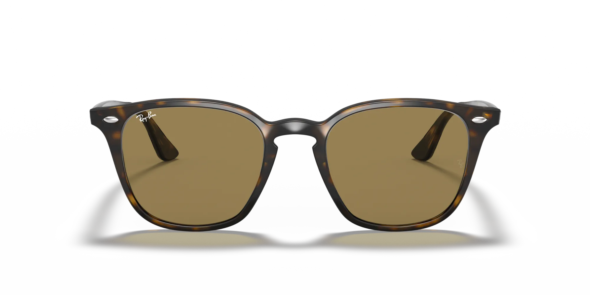 Ray - Ban RB4258F 710/73 Occhiali da sole Acetato Tartaruga Marrone Squadrata Normale - immagine 3