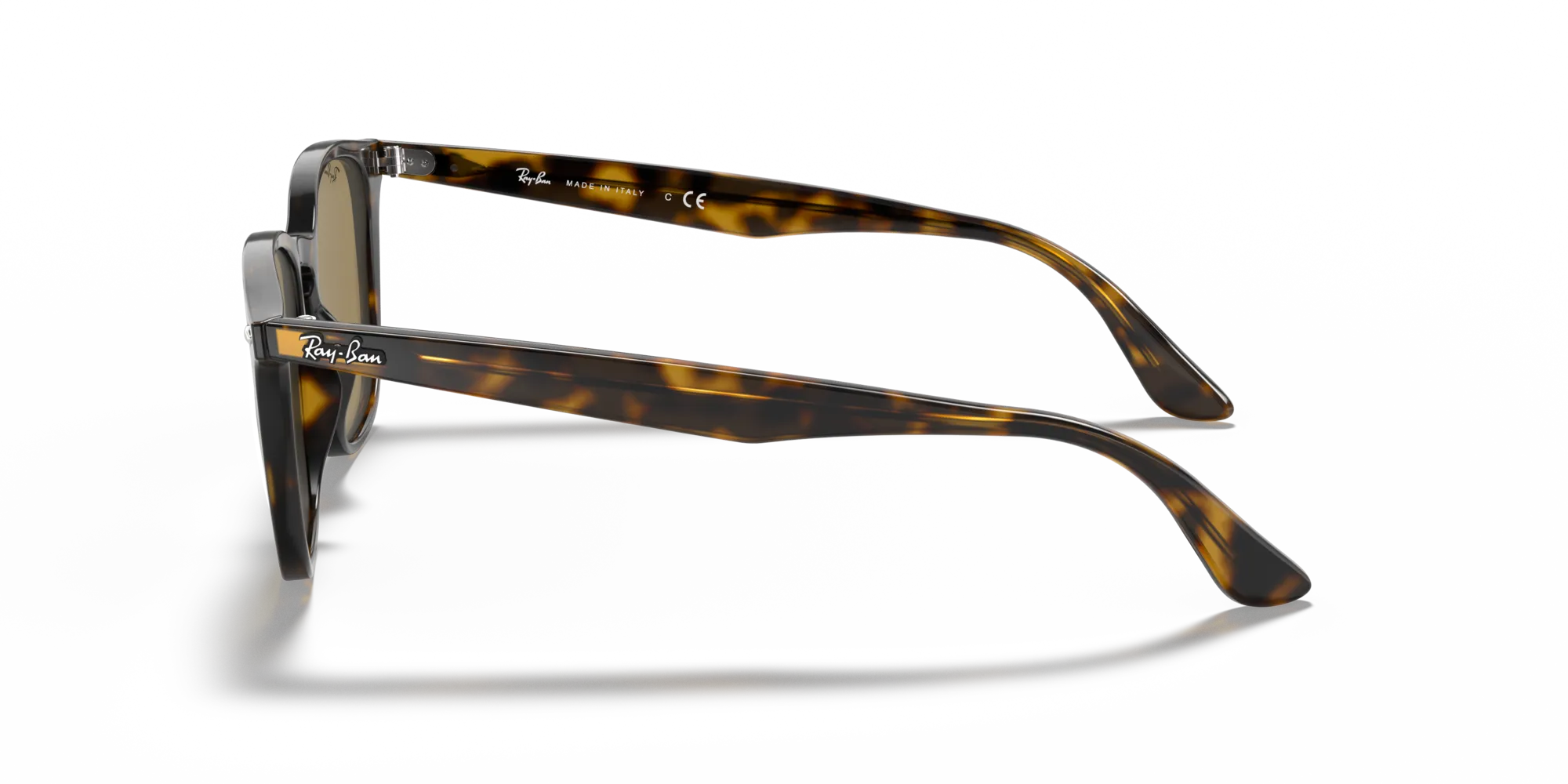 Ray - Ban RB4258F 710/73 Occhiali da sole Acetato Tartaruga Marrone Squadrata Normale - immagine 4