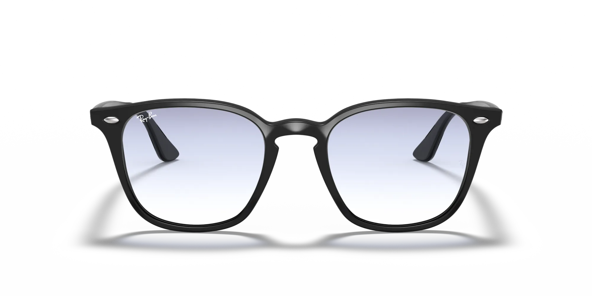 Ray - Ban RB4258F 601/19 Occhiali da sole Acetato Nero Blu Squadrata Normale Sfumato - immagine 3