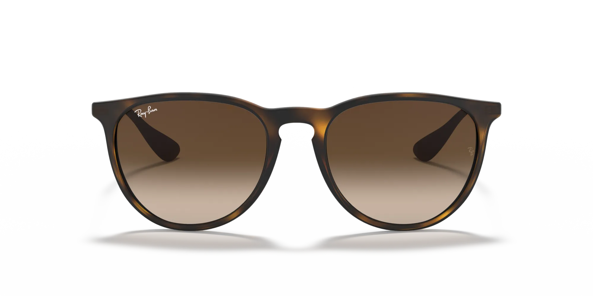 Ray - Ban RB4171F ERIKA 865/13 Occhiali da sole Nylon Tartaruga Marrone Pantos Normale Sfumato - immagine 3