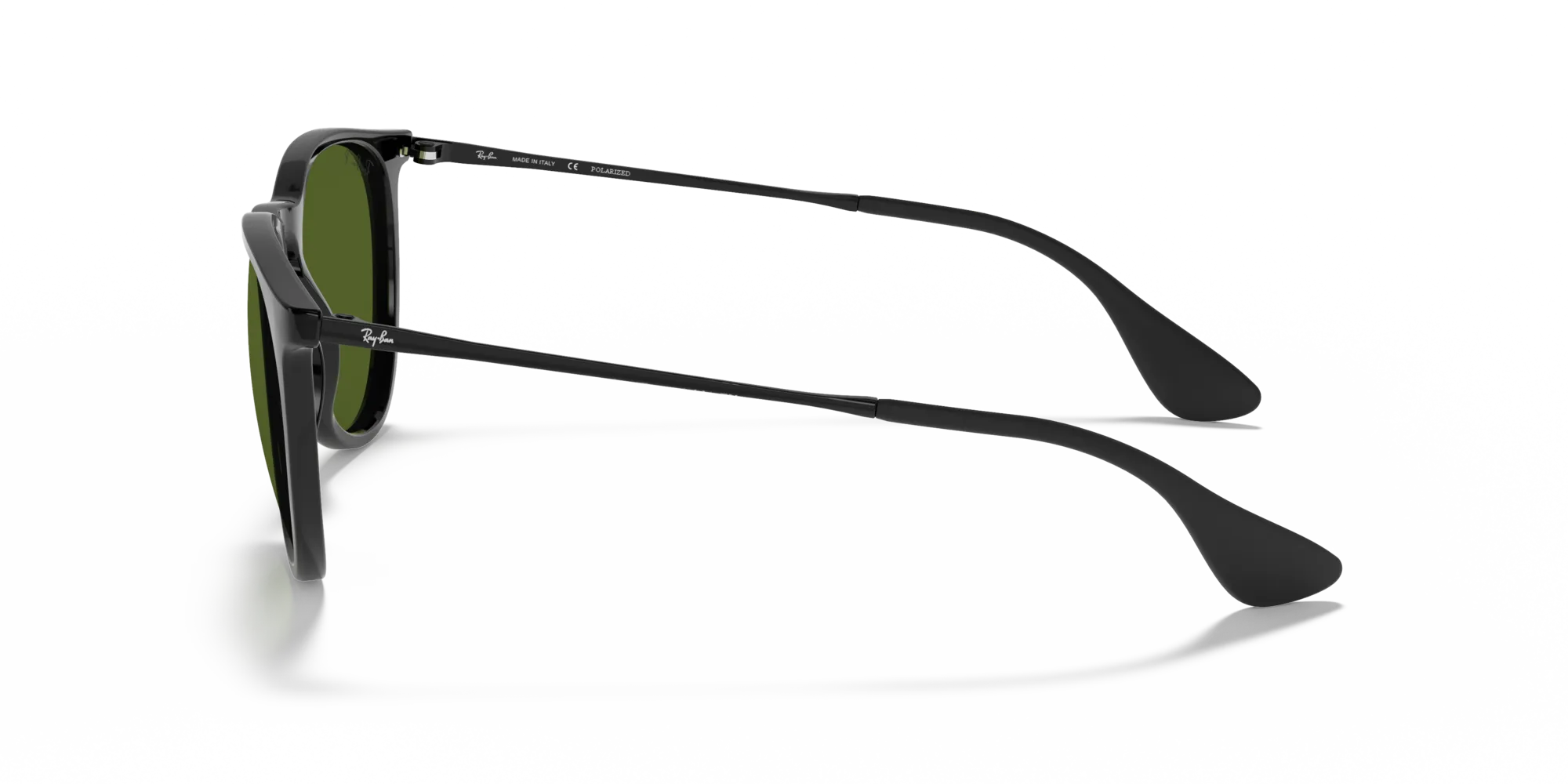 Ray - Ban RB4171F ERIKA 601/2P Occhiali da sole Nylon Nero G15 Pantos Polarizzata - immagine 4