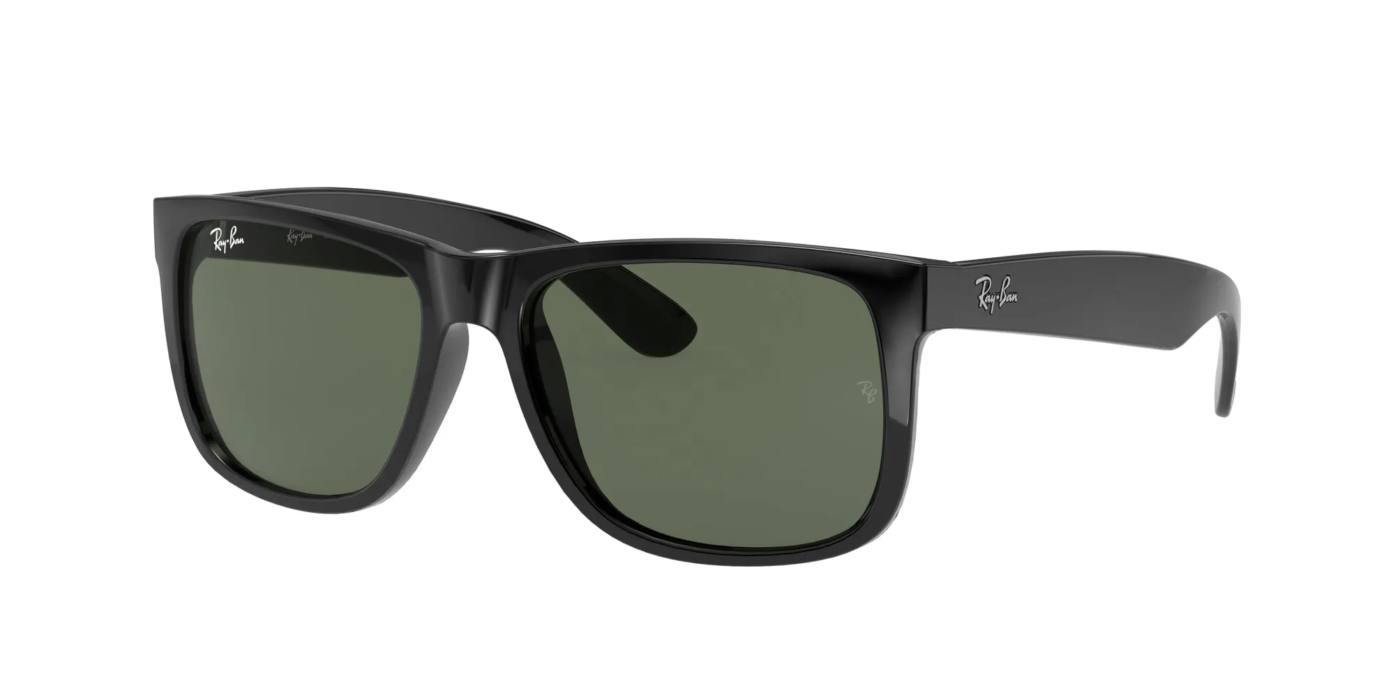Ray - Ban RB4165F JUSTIN 601/71 Occhiali da sole Nylon Nero G15 Squadrata Normale - immagine 1