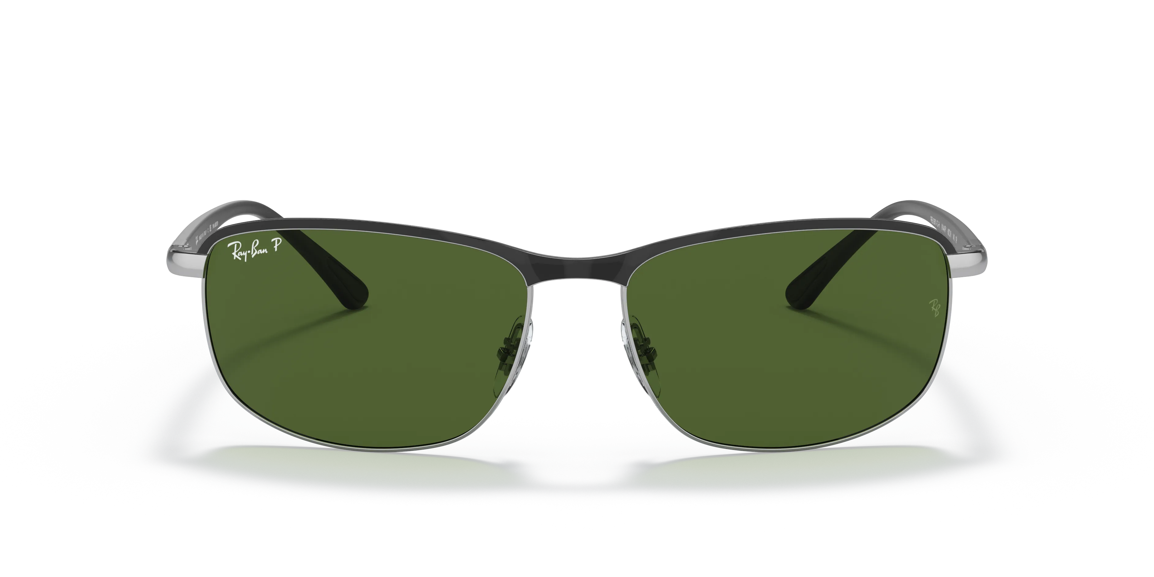 Ray - Ban RB3671CH CHROMANCE 9144P1 Occhiali da sole Metallo Nero Verde Pillow Polarizzata - immagine 3