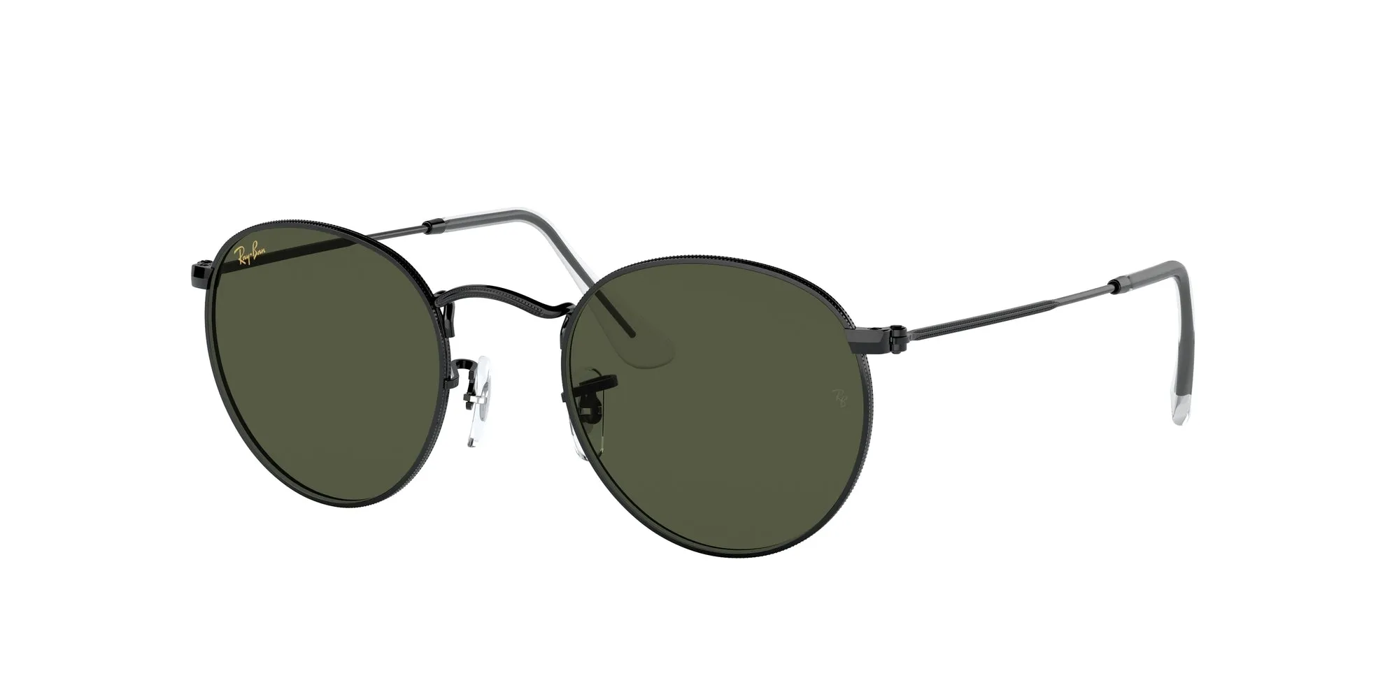 Ray - Ban RB3447 ROUND METAL 919931 Occhiali da sole Metallo Nero G15 Rotonda Normale - immagine 1