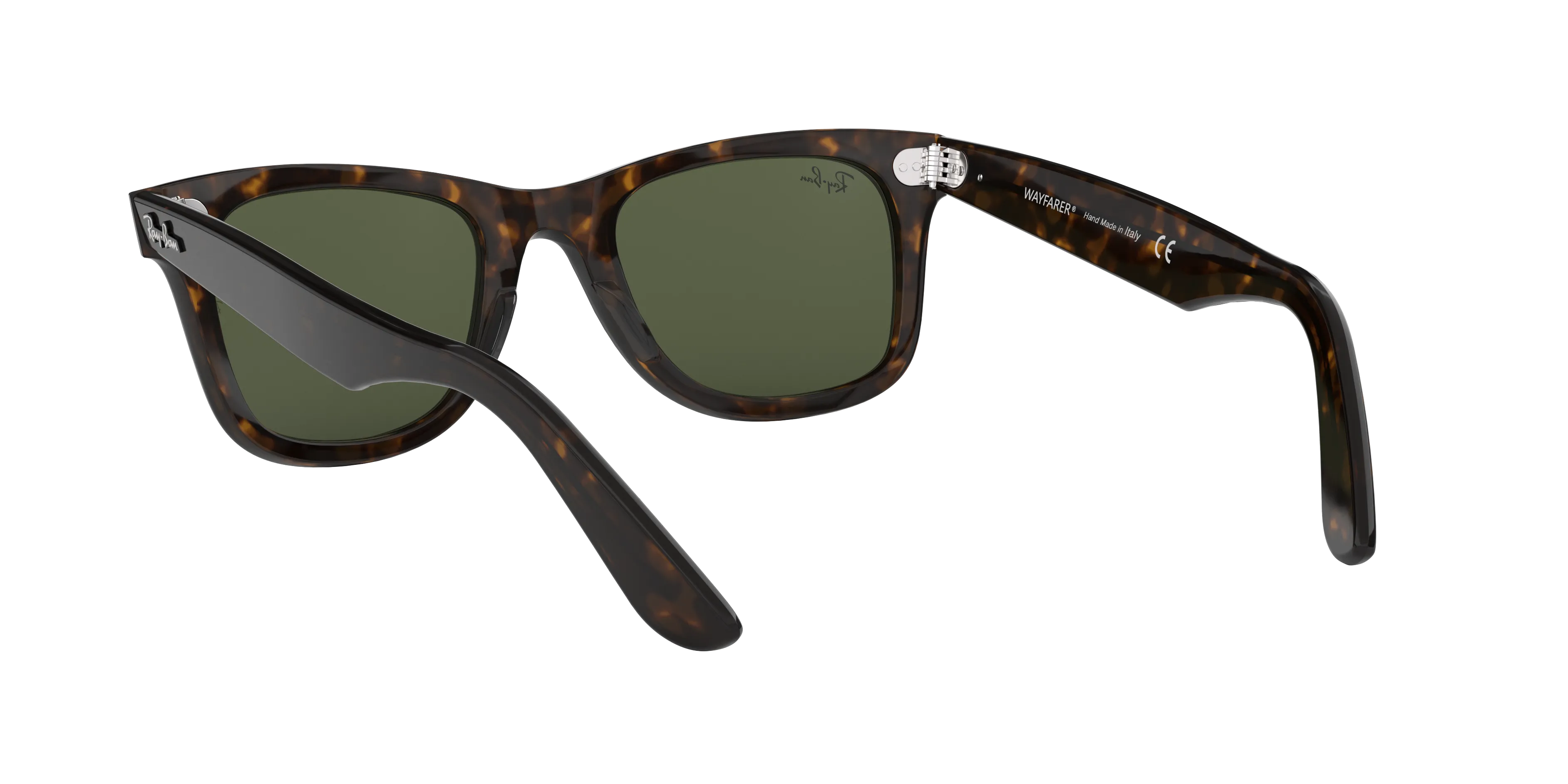 Ray - Ban RB2140F WAYFARER 902 Occhiali da sole Acetato Tartaruga G15 Squadrata Normale - immagine 4