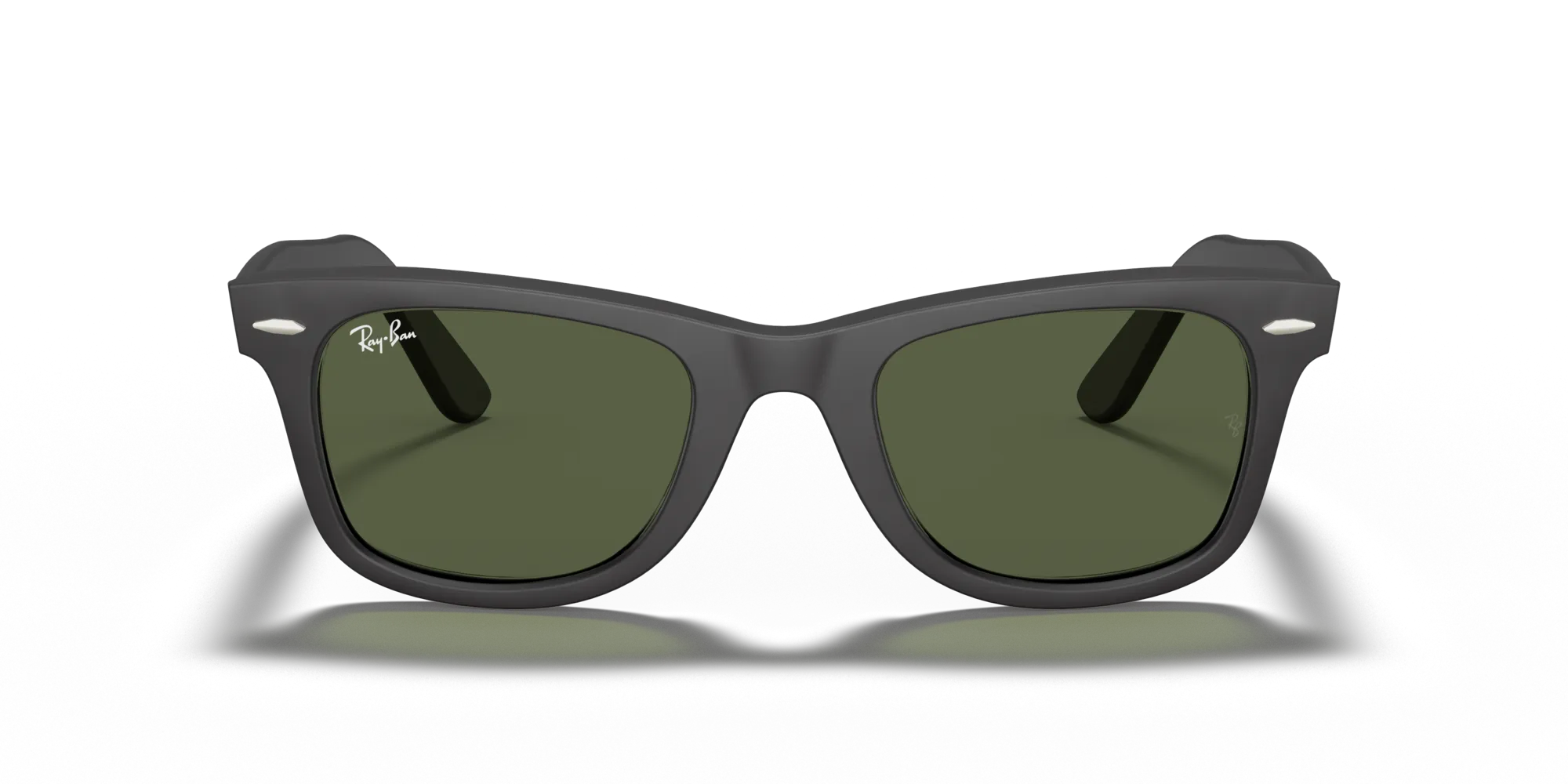 Ray - Ban RB2140F WAYFARER 901S Occhiali da sole Acetato Nero G15 Squadrata Normale - immagine 3