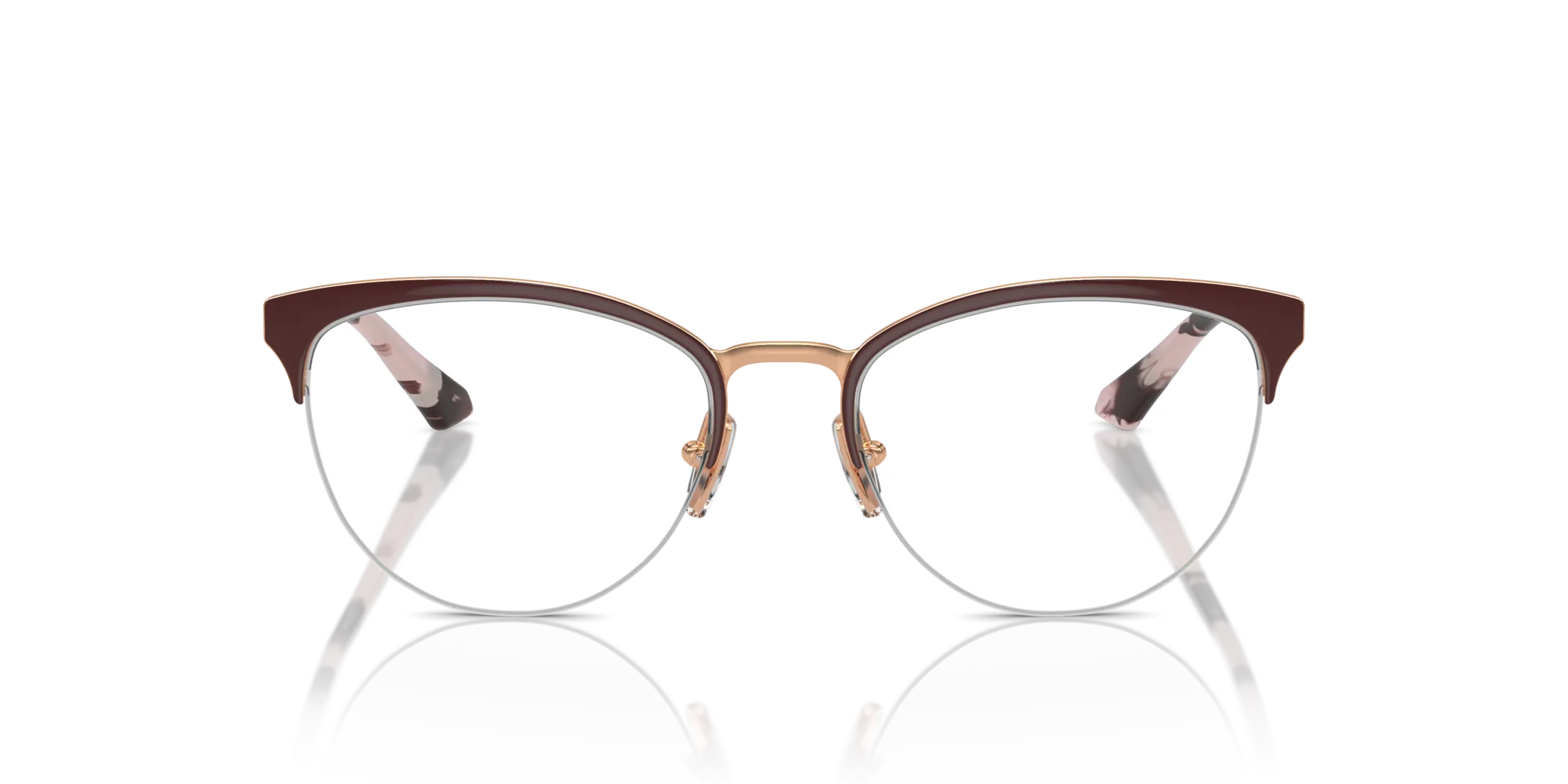 VOGUE EYEWEAR VO4304 5170 Montature da vista Metallo Rosso Rotonda Normale - immagine 3