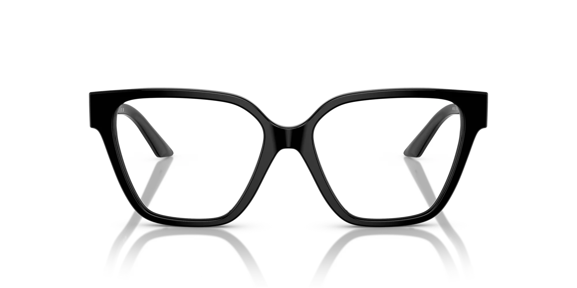 Versace VE3358B GB1 Montature da vista Acetato Nero Geometrica Normale - immagine 3