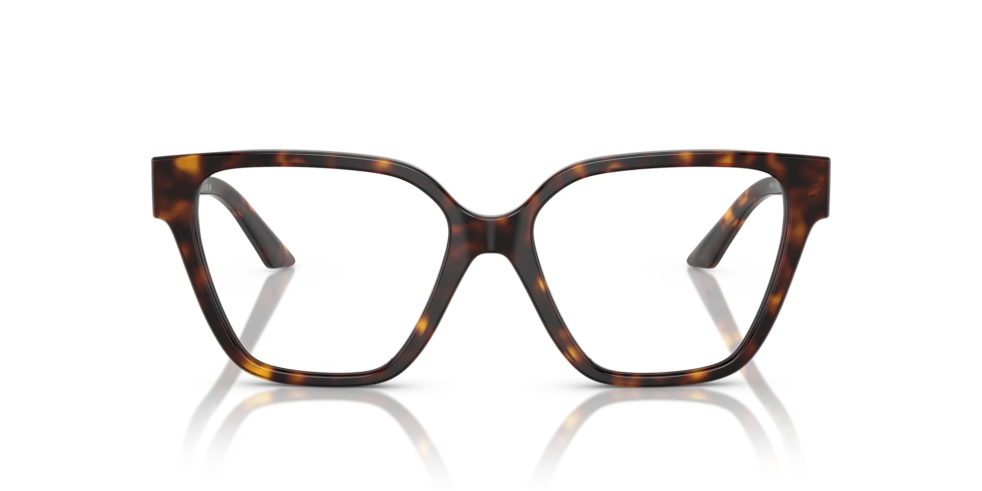 Versace VE3358B 108 Montature da vista Acetato Tartaruga Trasparente Geometrica Normale - immagine 3