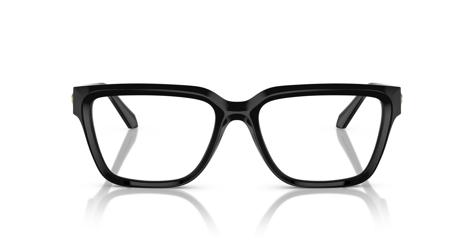 Versace VE3357 GB1 Montature da vista Acetato Nero Squadrata Normale - immagine 3