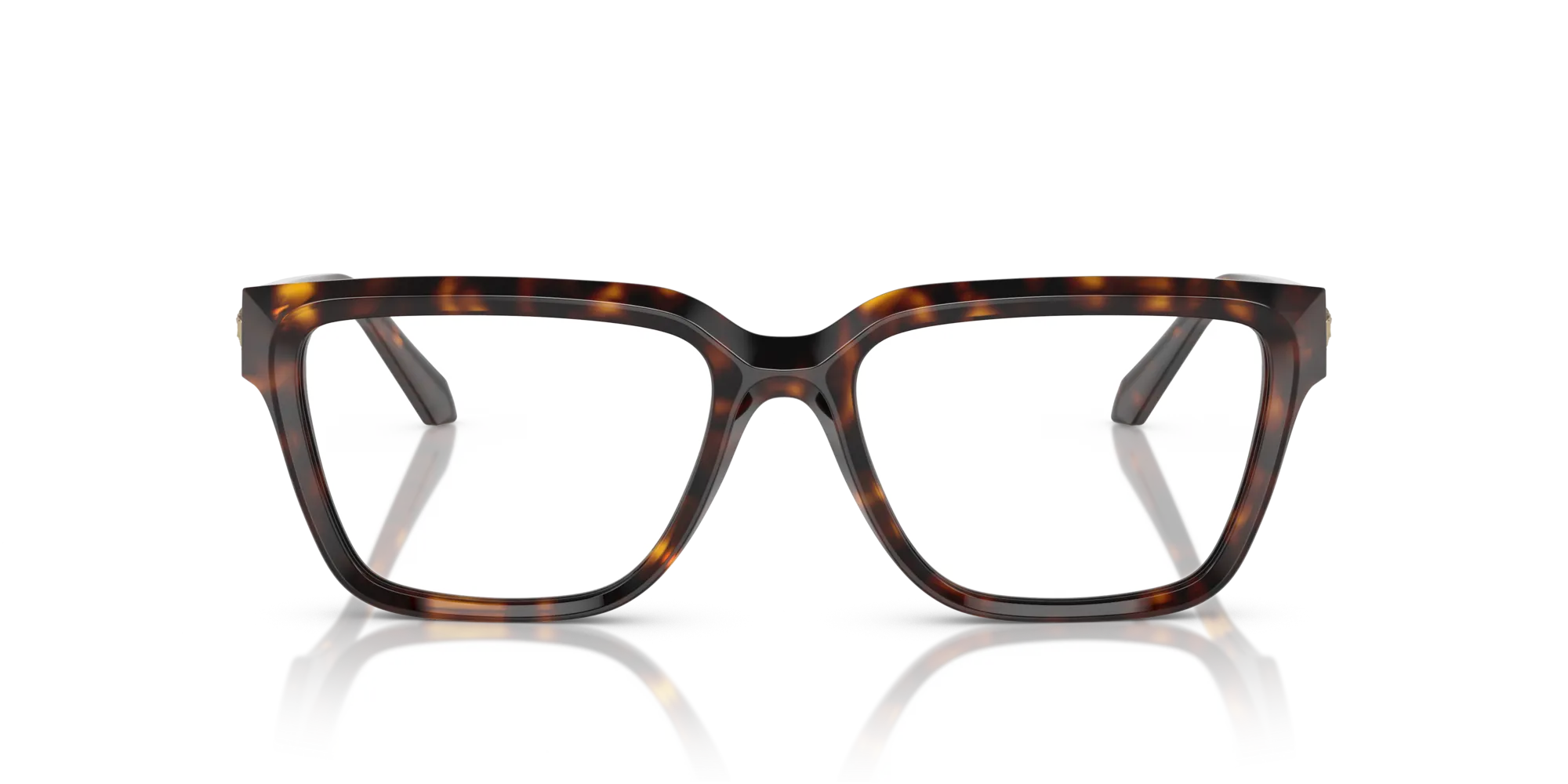 Versace VE3357 108 Montature da vista Acetato Tartaruga Trasparente Squadrata Normale - immagine 3