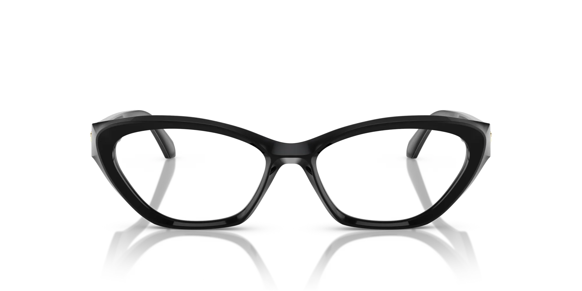 Versace VE3356 GB1 Montature da vista Acetato Nero Cat Eye Normale - immagine 3