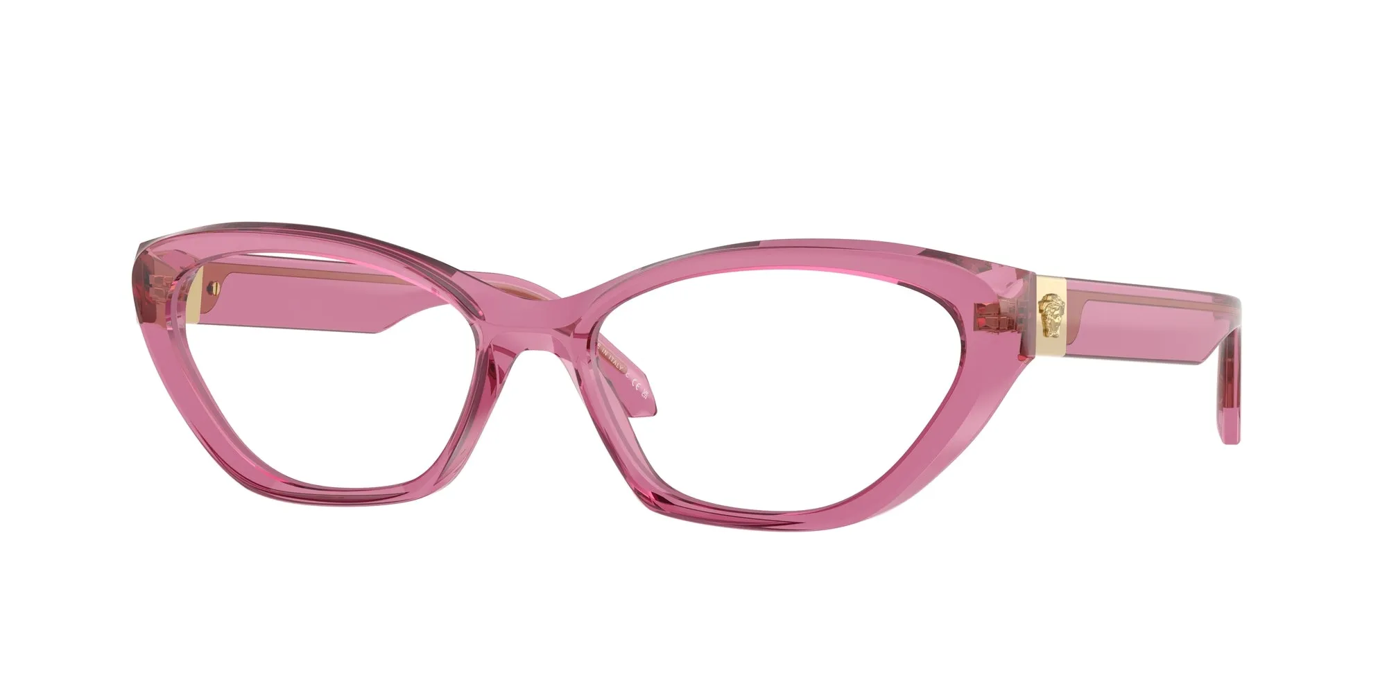 Versace VE3356 5469 Montature da vista Acetato Rosa Cat Eye Normale - immagine 1