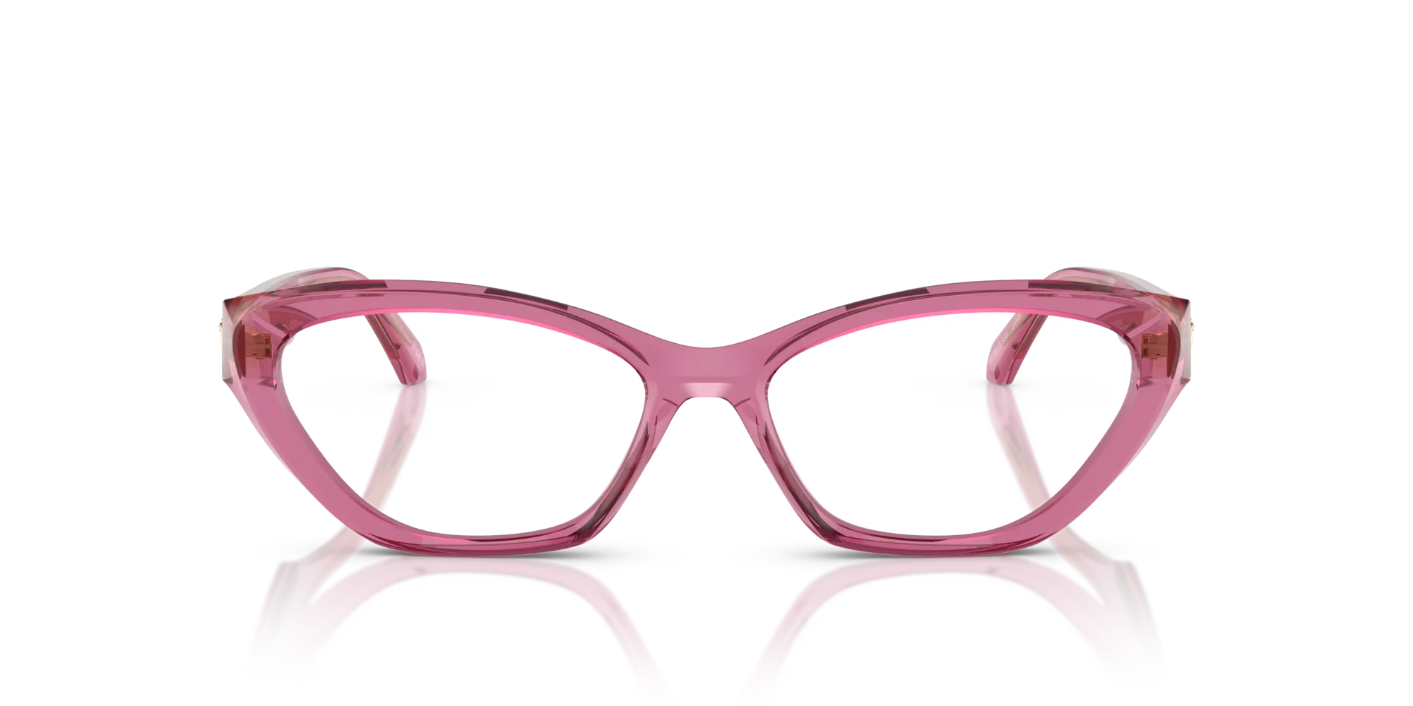 Versace VE3356 5469 Montature da vista Acetato Rosa Cat Eye Normale - immagine 3