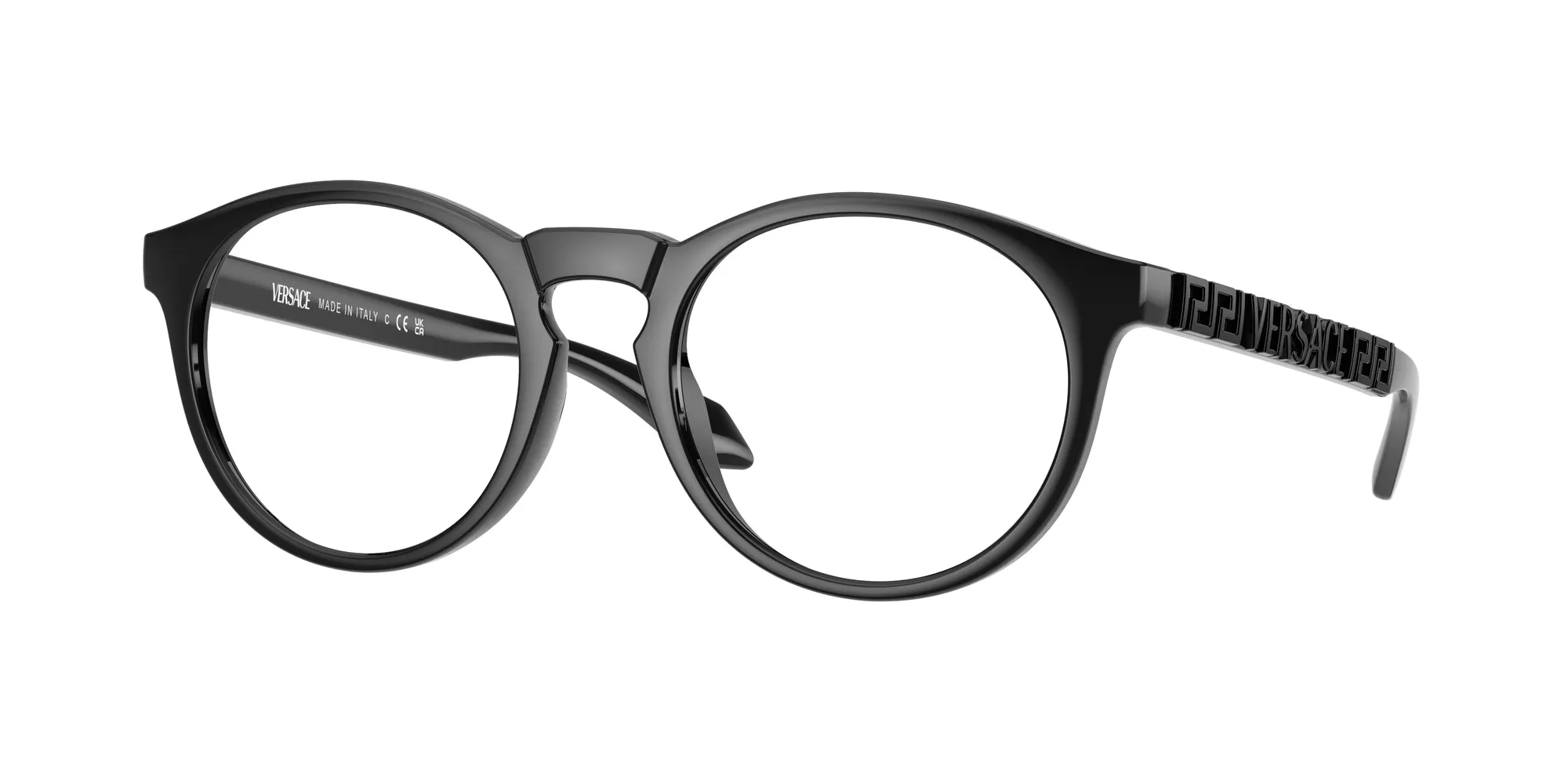 Versace VE3355U GB1 Montature da vista Nylon Nero Trasparente Pantos Normale - immagine 1