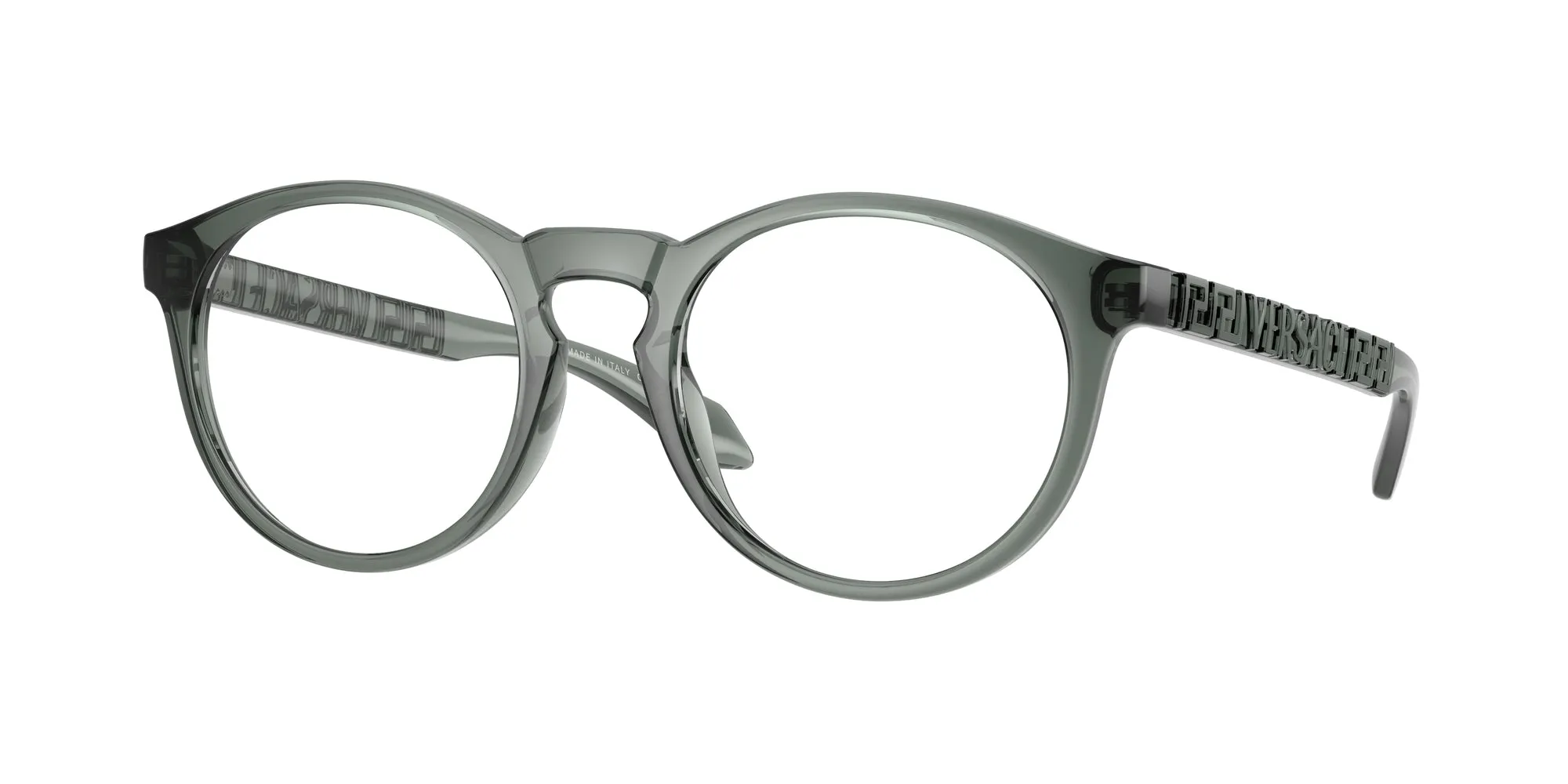 Versace VE3355U 5453 Montature da vista Nylon Grigio Trasparente Pantos Normale - immagine 1