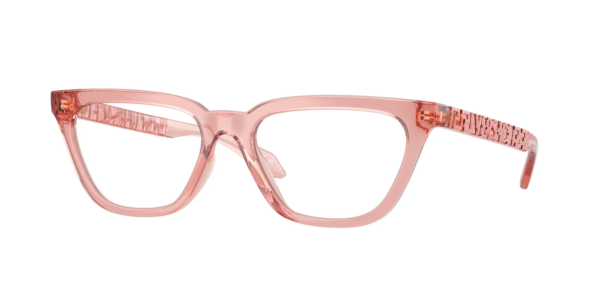 Versace VE3352U 5322 Montature da vista Nylon Rosa Trasparente Cat Eye Normale - immagine 1
