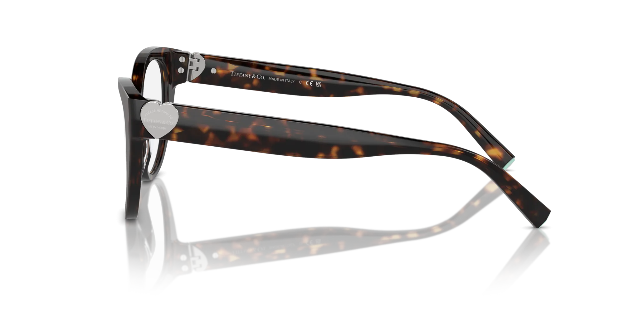 Tiffany TF2251 8015 Montature da vista Acetato Tartaruga Cat Eye Normale - immagine 4