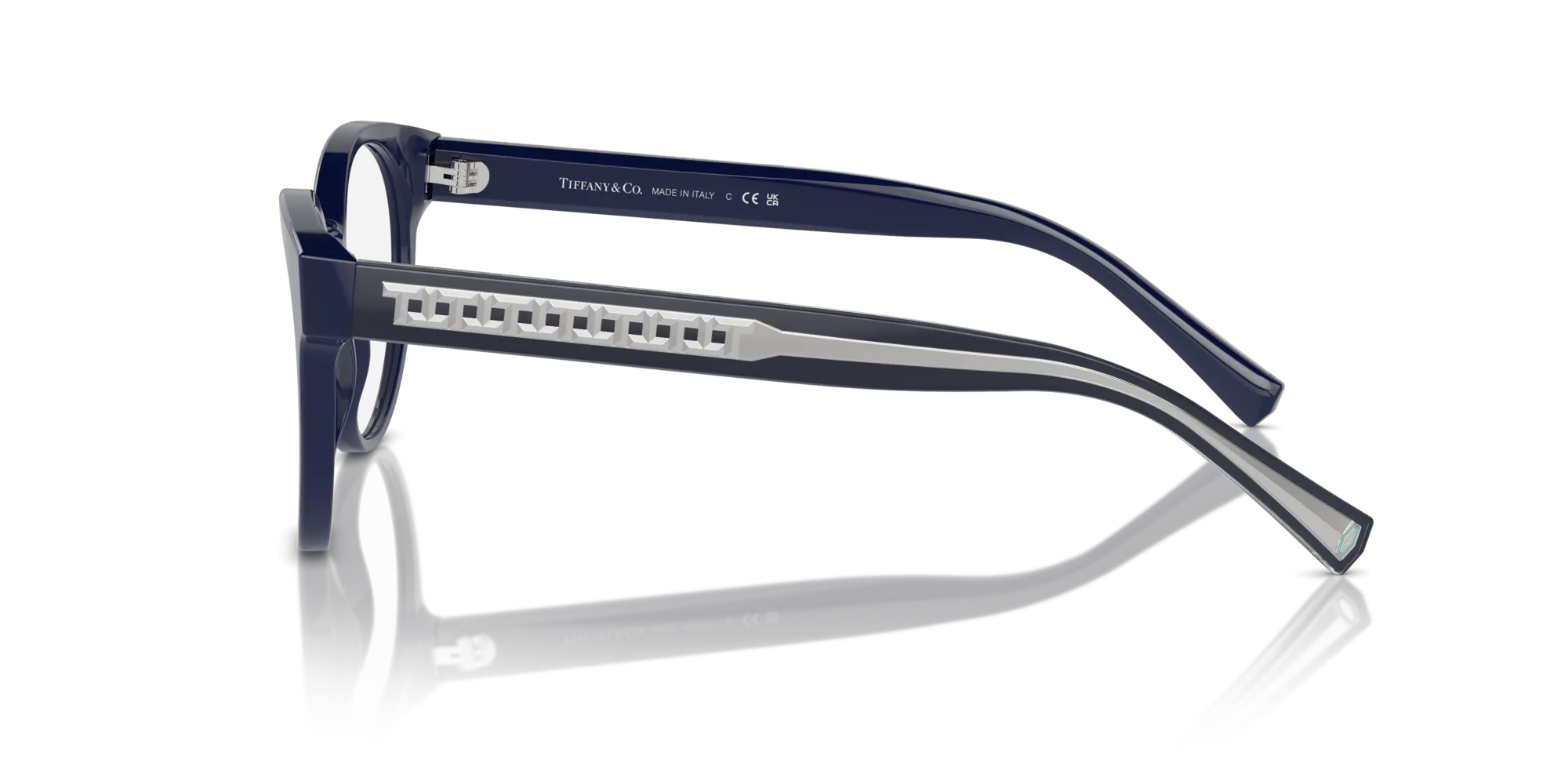 Tiffany TF2250 8396 Montature da vista Acetato Blu Pantos Normale - immagine 4