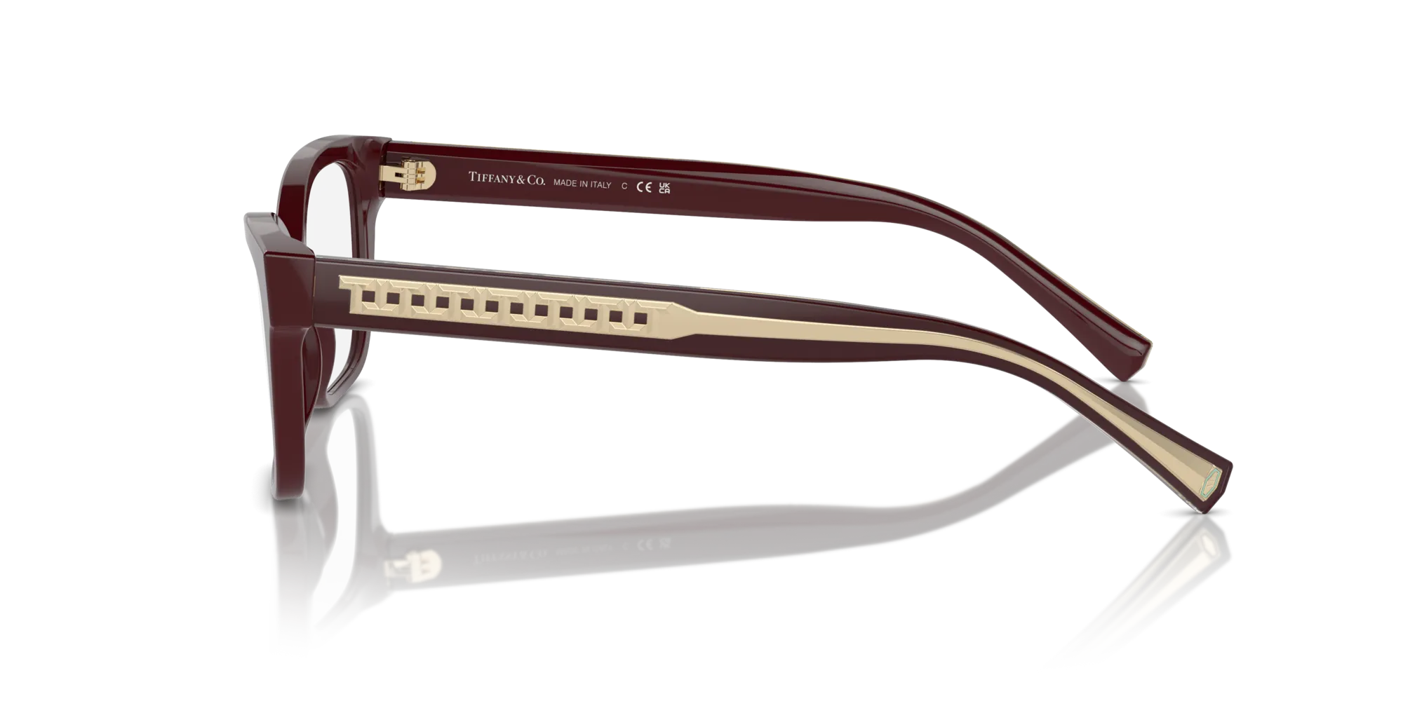 Tiffany TF2249 8389 Montature da vista Acetato Viola Farfalla Normale - immagine 4